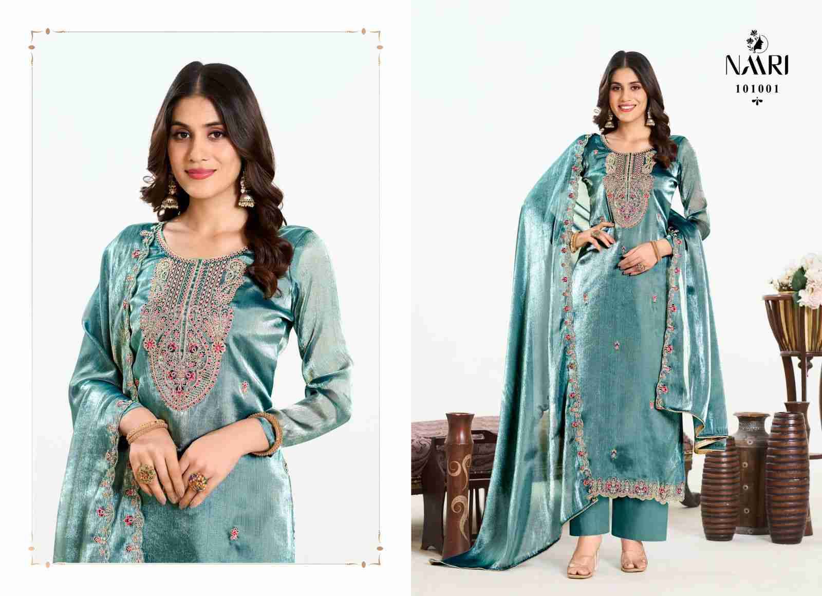 Zohal By Naari 101001 To 101004 Series Beautiful Stylish Festive Suits Fancy Colorful Casual Wear & Ethnic Wear & Ready To Wear Pure Silk Dresses At Wholesale Price