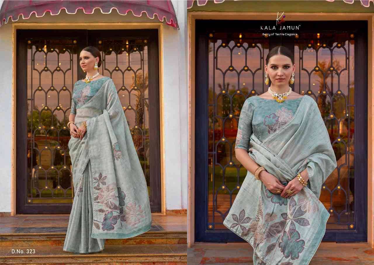 Essence By Kala Jamun 321 To 326 Series Indian Traditional Wear Collection Beautiful Stylish Fancy Colorful Party Wear & Occasional Wear Silk Sarees At Wholesale Price