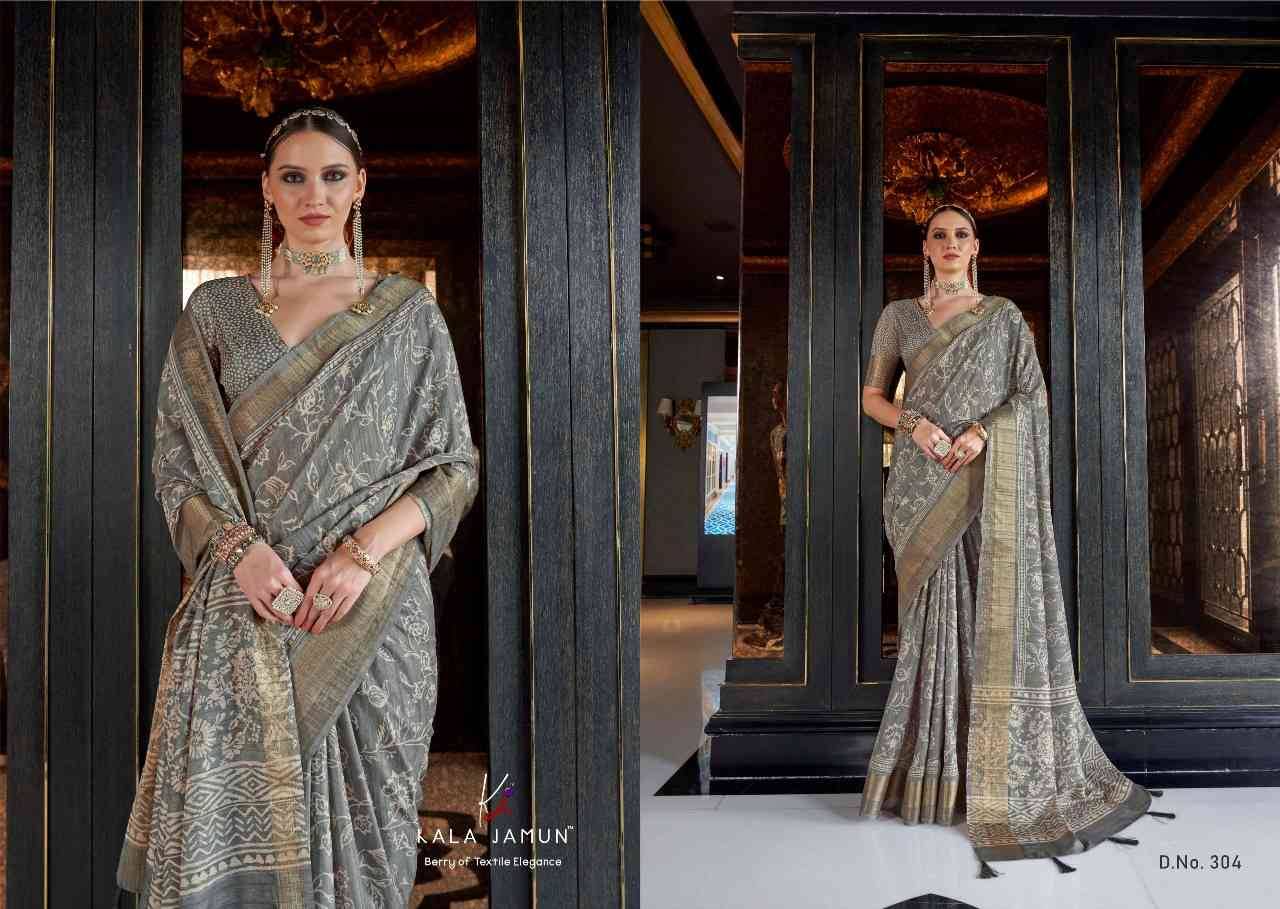 Kumud By Kala Jamun 301 To 305 Series Indian Traditional Wear Collection Beautiful Stylish Fancy Colorful Party Wear & Occasional Wear Silk Sarees At Wholesale Price