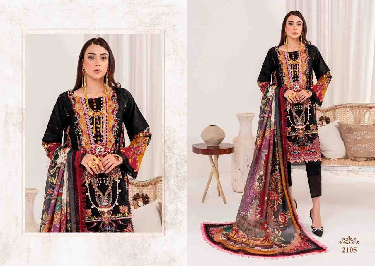 Cotton Quine By Majesty 2101 To 2108 Series Beautiful Pakistani Suits Stylish Fancy Colorful Casual Wear & Ethnic Wear Pure Cambric Cotton Print Dresses At Wholesale Price