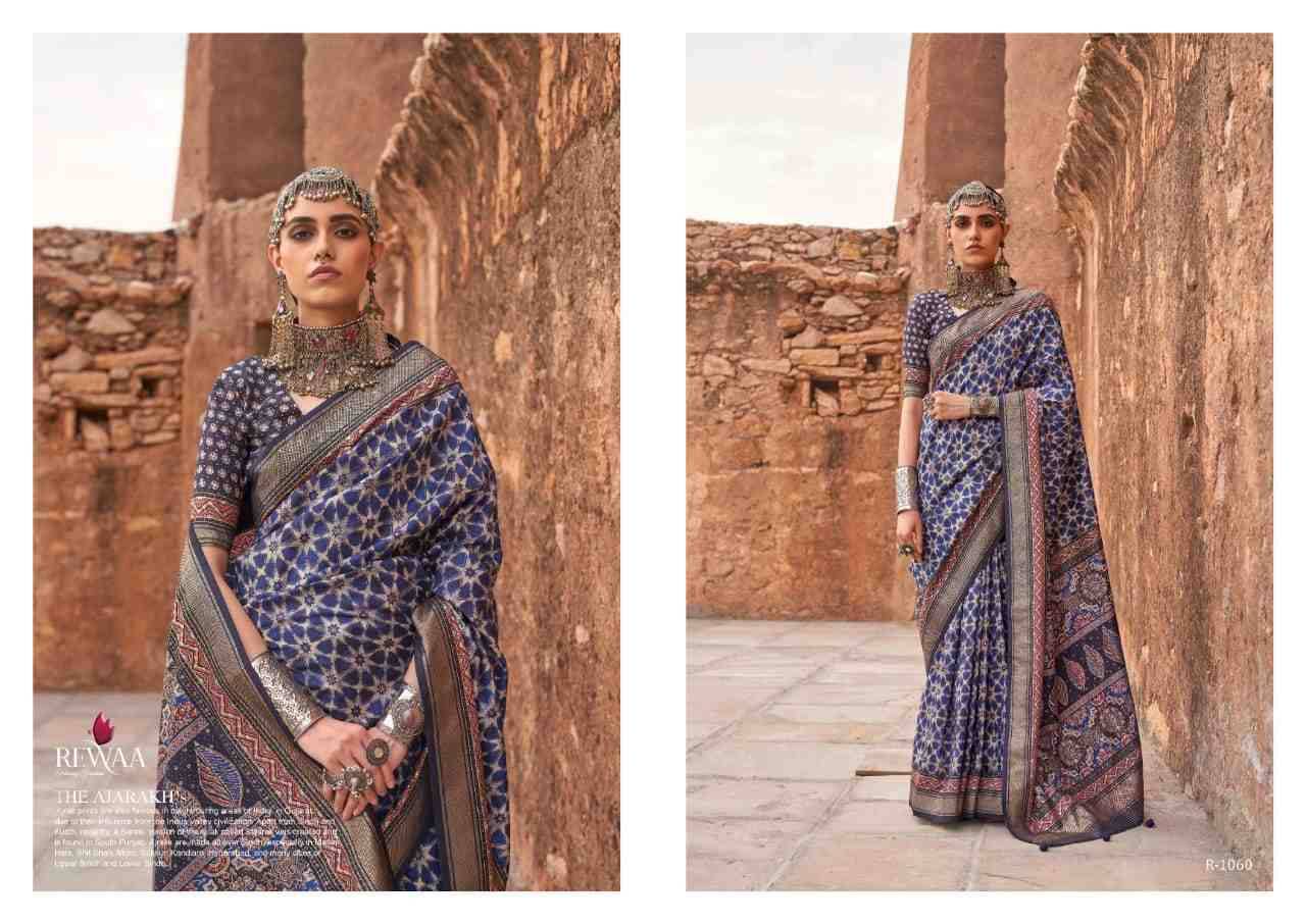 Jalpari By Rewaa 1060 To 1067 Series Indian Traditional Wear Collection Beautiful Stylish Fancy Colorful Party Wear & Occasional Wear Vichitra Silk Sarees At Wholesale Price