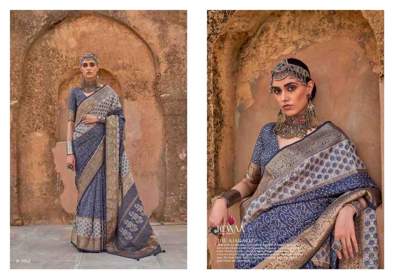 Jalpari By Rewaa 1060 To 1067 Series Indian Traditional Wear Collection Beautiful Stylish Fancy Colorful Party Wear & Occasional Wear Vichitra Silk Sarees At Wholesale Price