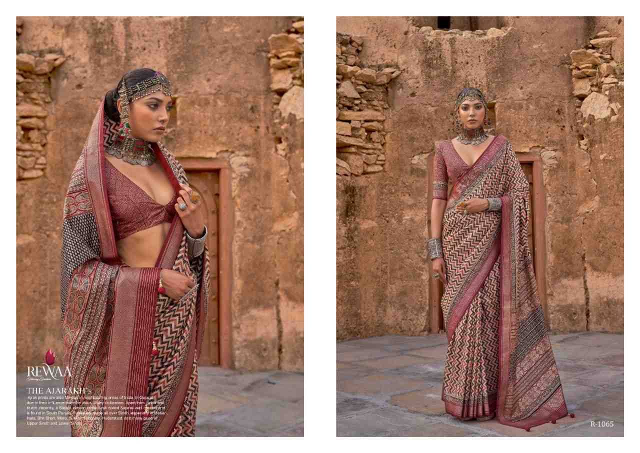 Jalpari By Rewaa 1060 To 1067 Series Indian Traditional Wear Collection Beautiful Stylish Fancy Colorful Party Wear & Occasional Wear Vichitra Silk Sarees At Wholesale Price