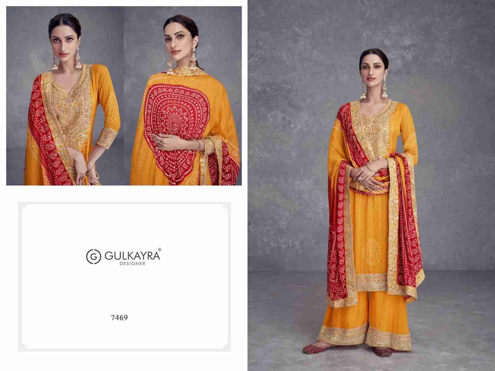 Takshvi Color Edition By Gulkayra Designer Beautiful Stylish Fancy Colorful Casual Wear & Ethnic Wear Collection Chinnon Dresses At Wholesale Price