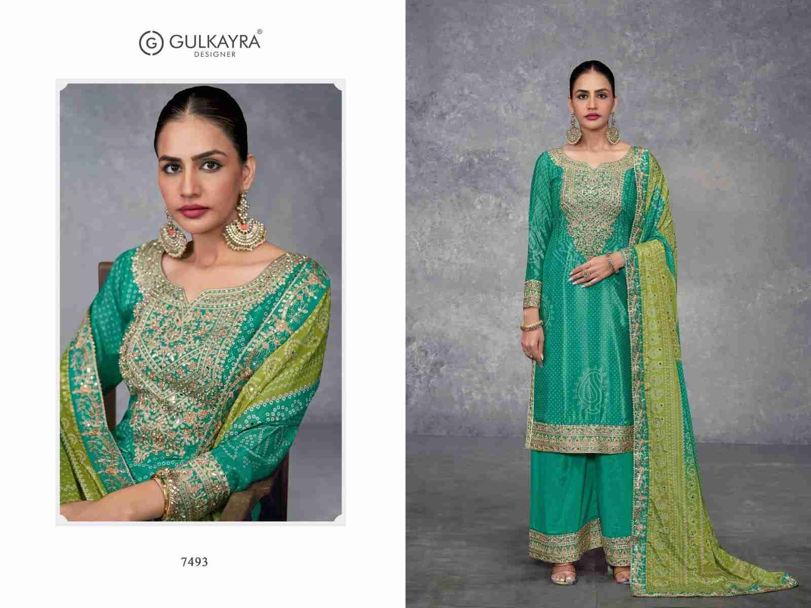 Takshvi Color Edition By Gulkayra Designer Beautiful Stylish Fancy Colorful Casual Wear & Ethnic Wear Collection Chinnon Dresses At Wholesale Price