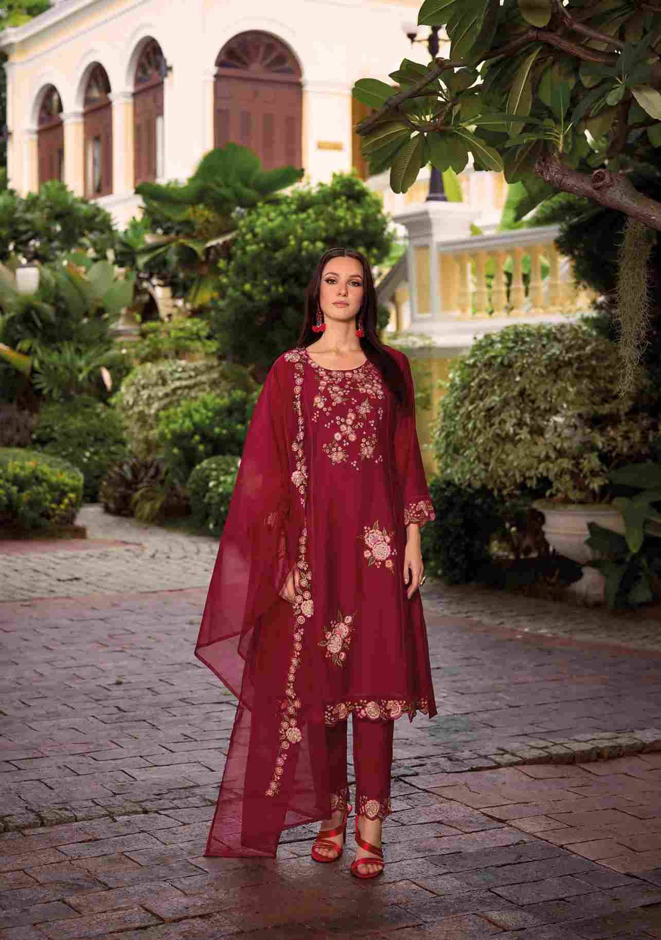 Shiddat Vol-3 By Lady Leela 1381 To 1386 Series Designer Festive Suits Beautiful Fancy Stylish Colorful Party Wear & Occasional Wear Pure Viscose Embroidered Dresses At Wholesale Price