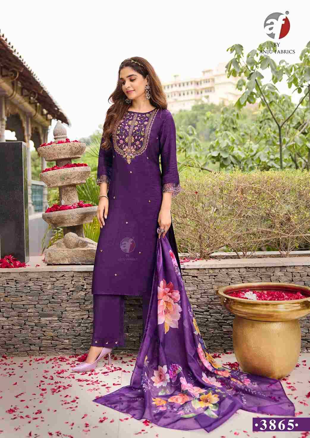 Ghunghat Vol-11 By Anju Fabrics 3861 To 3866 Series Designer Festive Suits Beautiful Stylish Fancy Colorful Party Wear & Occasional Wear Pure Dola Silk Dresses At Wholesale Price