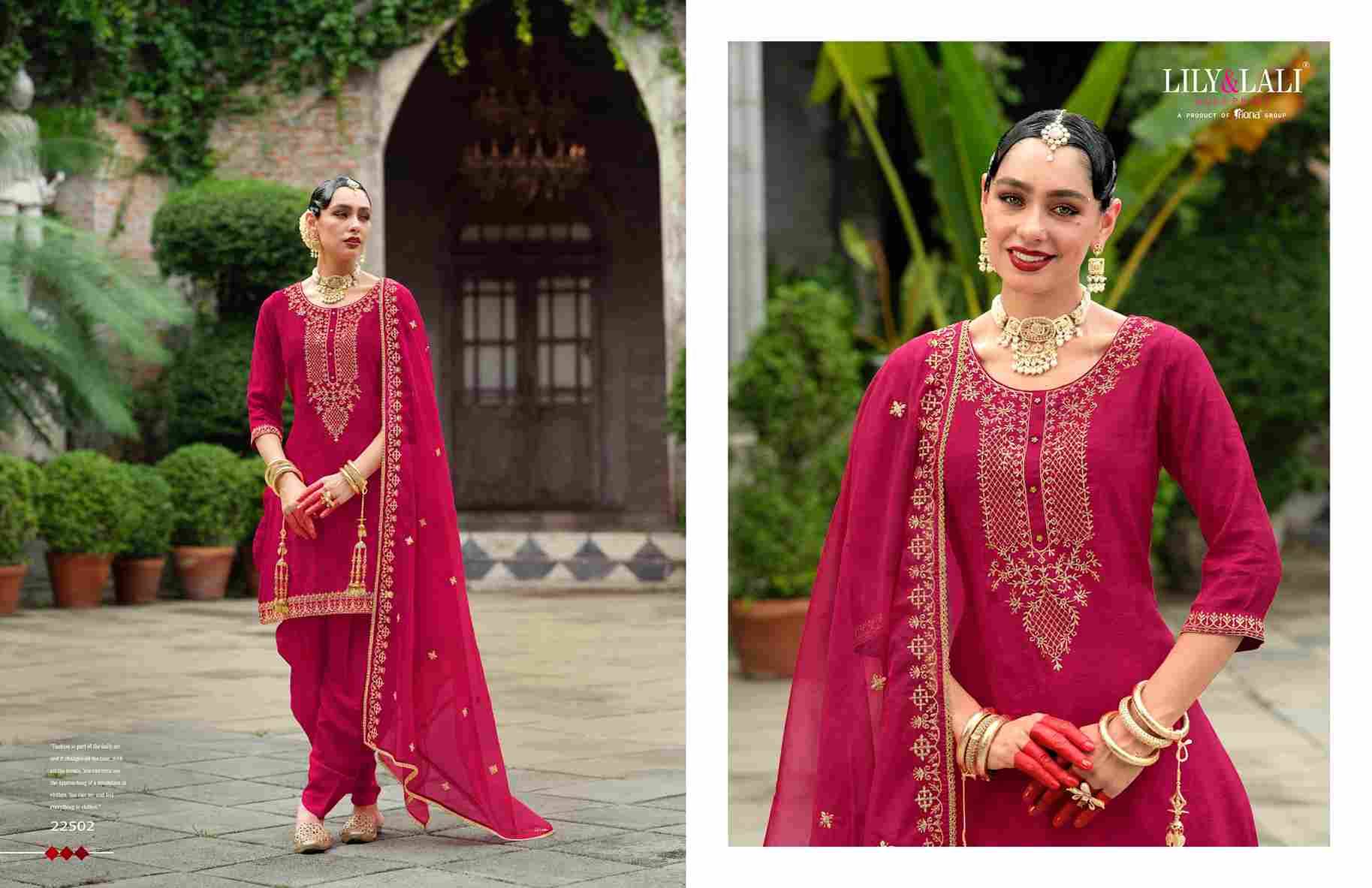 Karwa Special Vol-2 By Lily And Lali 22501 To 22506 Series Beautiful Festive Suits Colorful Stylish Fancy Casual Wear & Ethnic Wear Viscose Silk Dresses At Wholesale Price