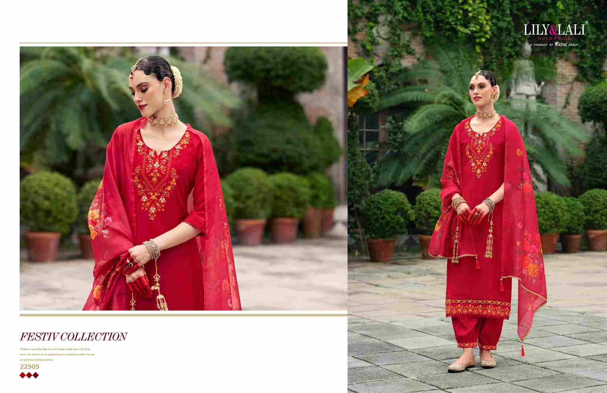 Karwa Special Vol-2 By Lily And Lali 22501 To 22506 Series Beautiful Festive Suits Colorful Stylish Fancy Casual Wear & Ethnic Wear Viscose Silk Dresses At Wholesale Price