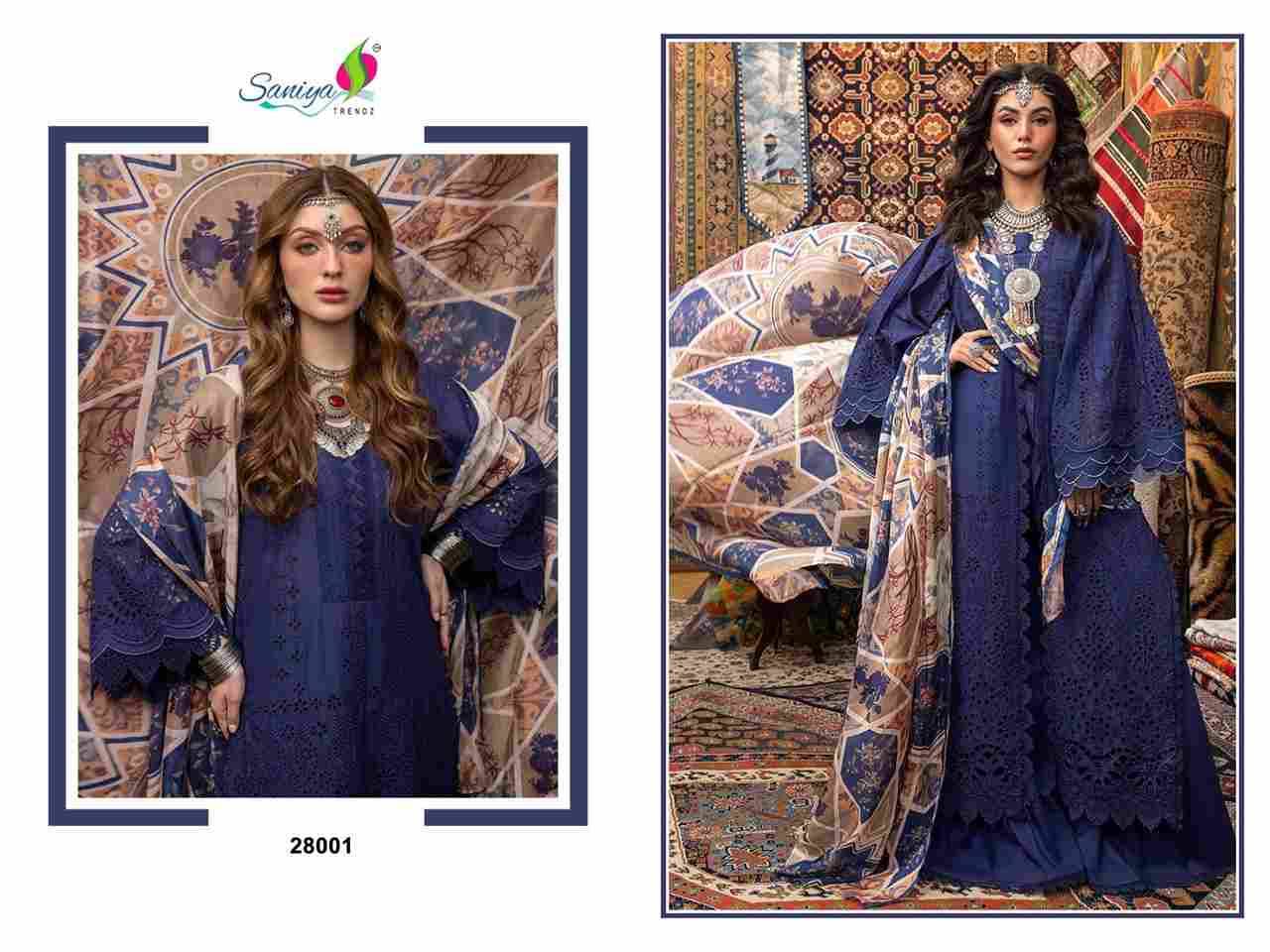 Adan Libas Chikankari Collection Vol-28 By Saniya Trendz 28001 To 28005 Series Beautiful Pakistani Suits Colorful Stylish Fancy Casual Wear & Ethnic Wear Cotton Embroidered Dresses At Wholesale Price