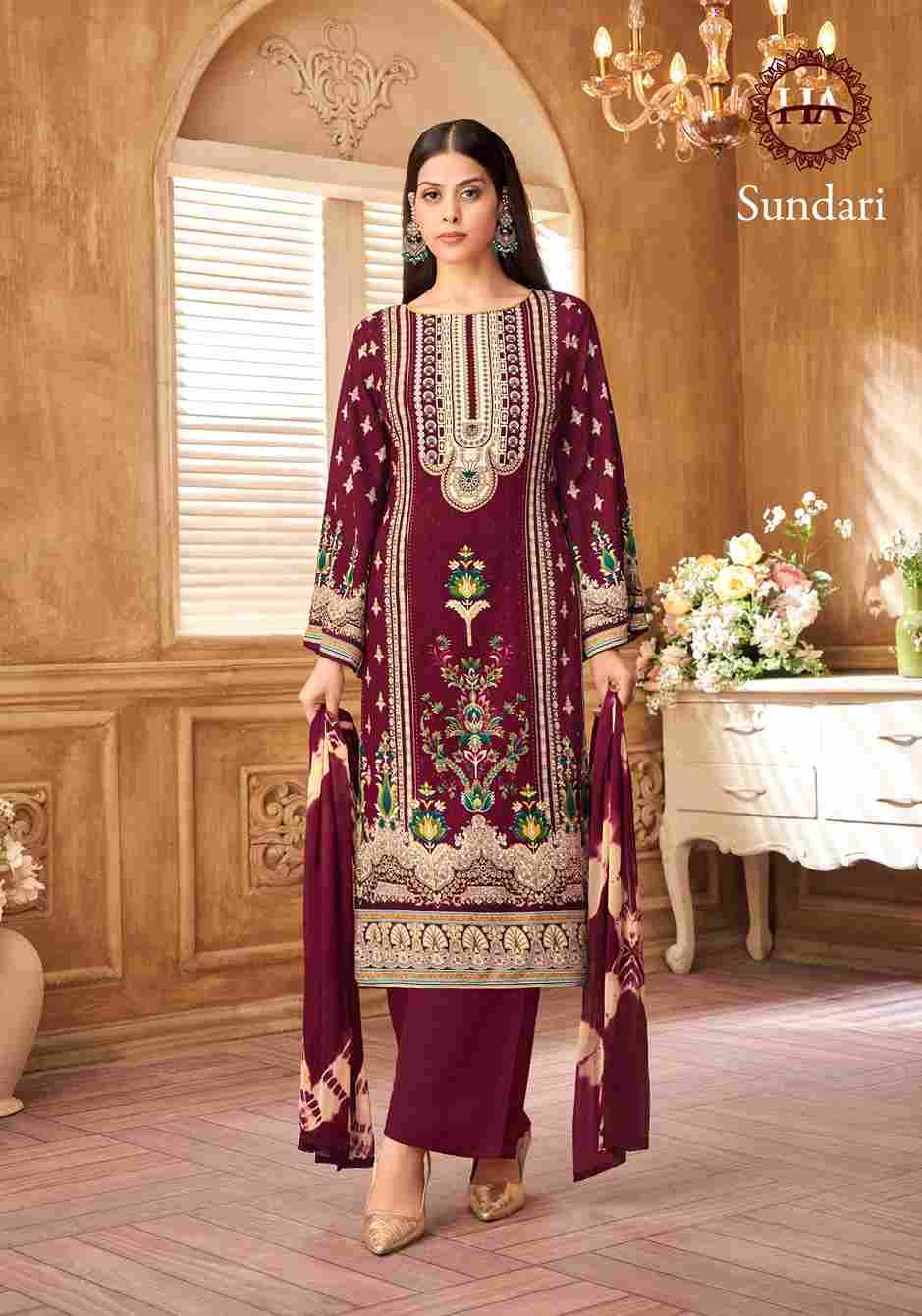 Sundari By Harshit Fashion Hub 1633-001 To 1633-008 Series Beautiful Festive Suits Stylish Fancy Colorful Casual Wear & Ethnic Wear Pure Viscose Rayon Print Dresses At Wholesale Price