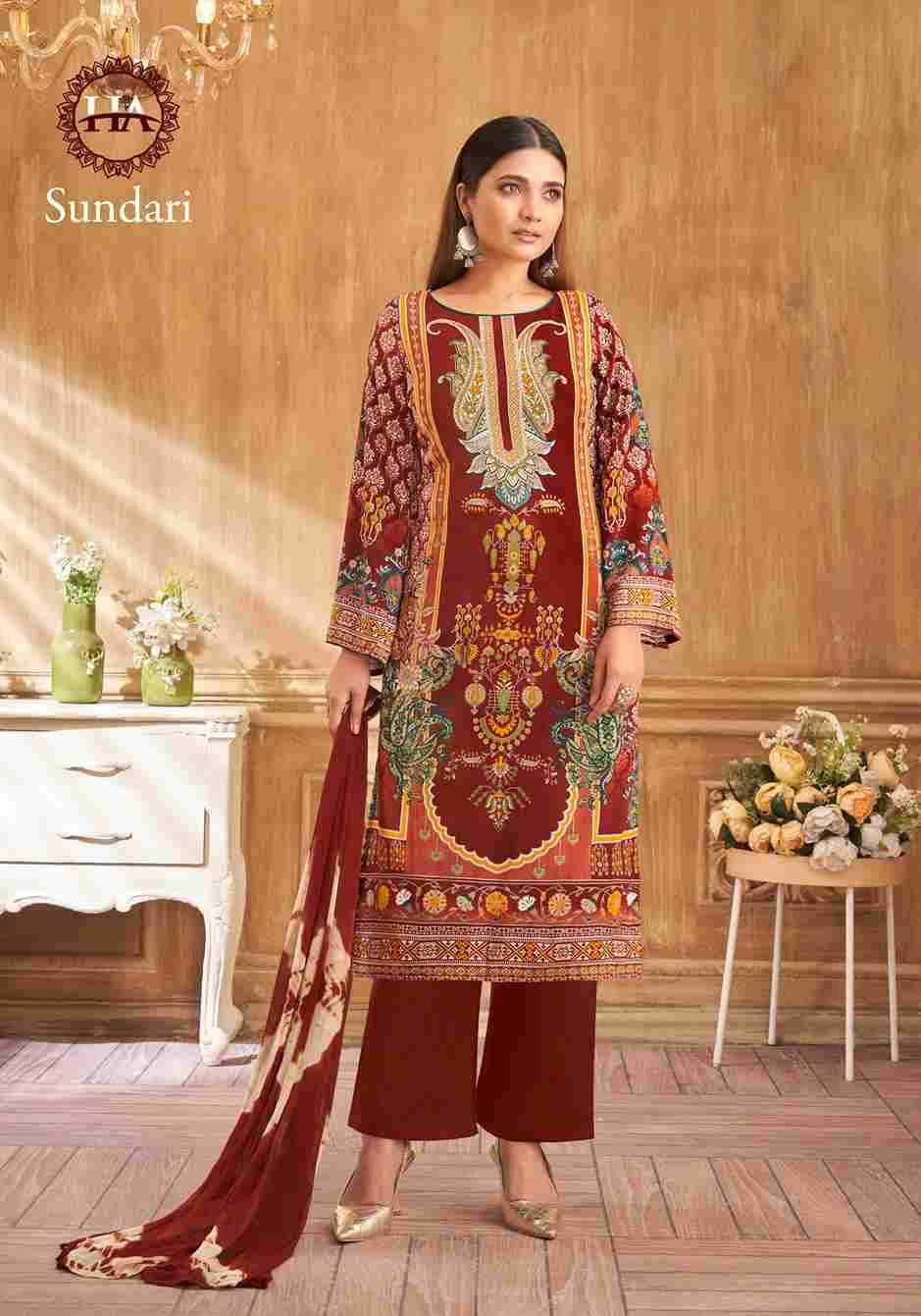 Sundari By Harshit Fashion Hub 1633-001 To 1633-008 Series Beautiful Festive Suits Stylish Fancy Colorful Casual Wear & Ethnic Wear Pure Viscose Rayon Print Dresses At Wholesale Price