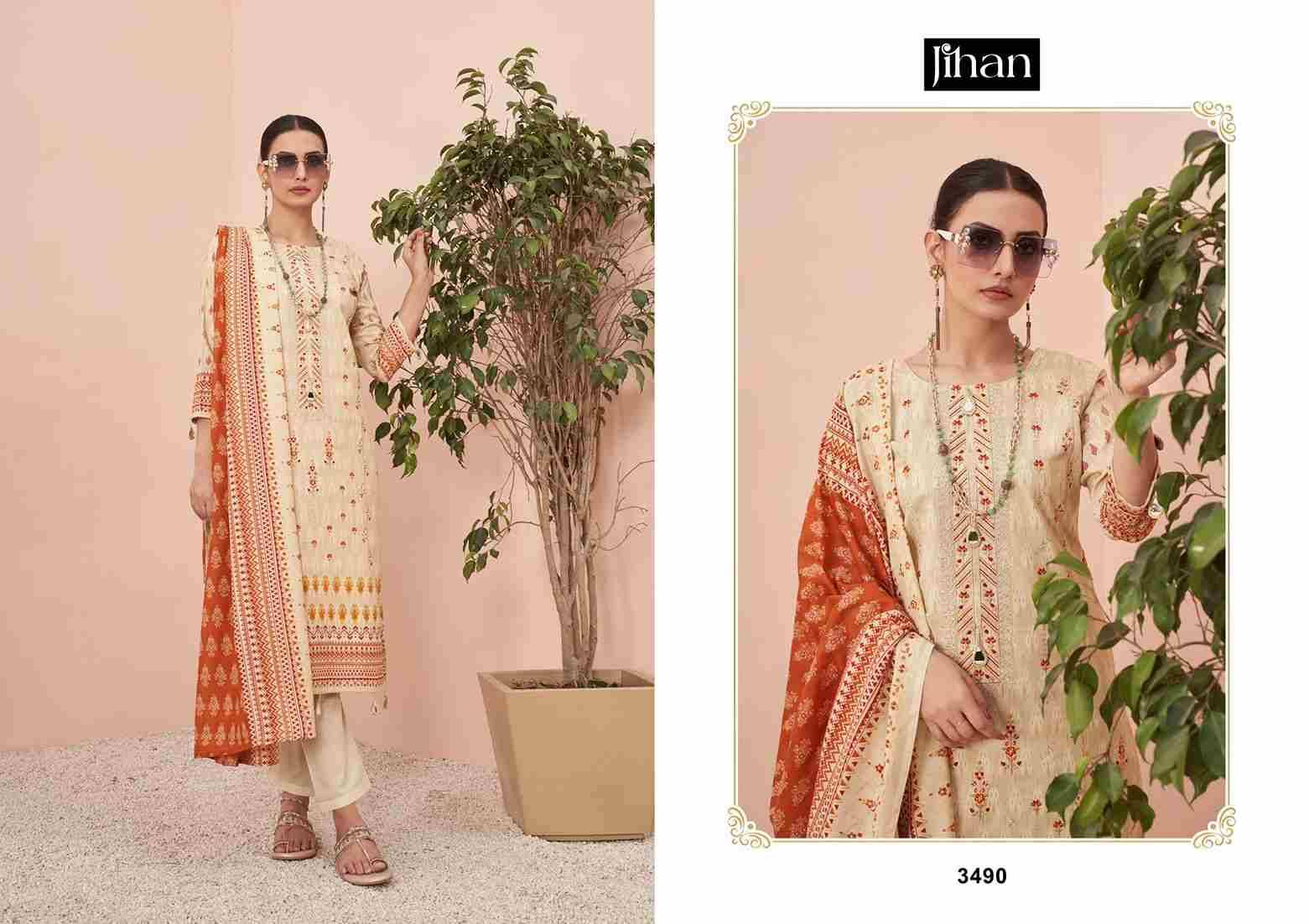 Scarlet Vol-4 By Jihan 3488 To 3491 Series Beautiful Stylish Pakistani Suits Fancy Colorful Casual Wear & Ethnic Wear & Ready To Wear Pure Lawn Print Dresses At Wholesale Price