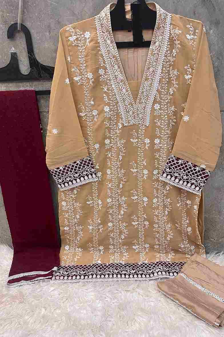 Hoor Tex Hit Design HF-32 Colours By Hoor Tex HF-32-A To HF-32-D Series Designer Festive Pakistani Suits Collection Beautiful Stylish Fancy Colorful Party Wear & Occasional Wear Heavy Georgette Embroidered Dresses At Wholesale Price