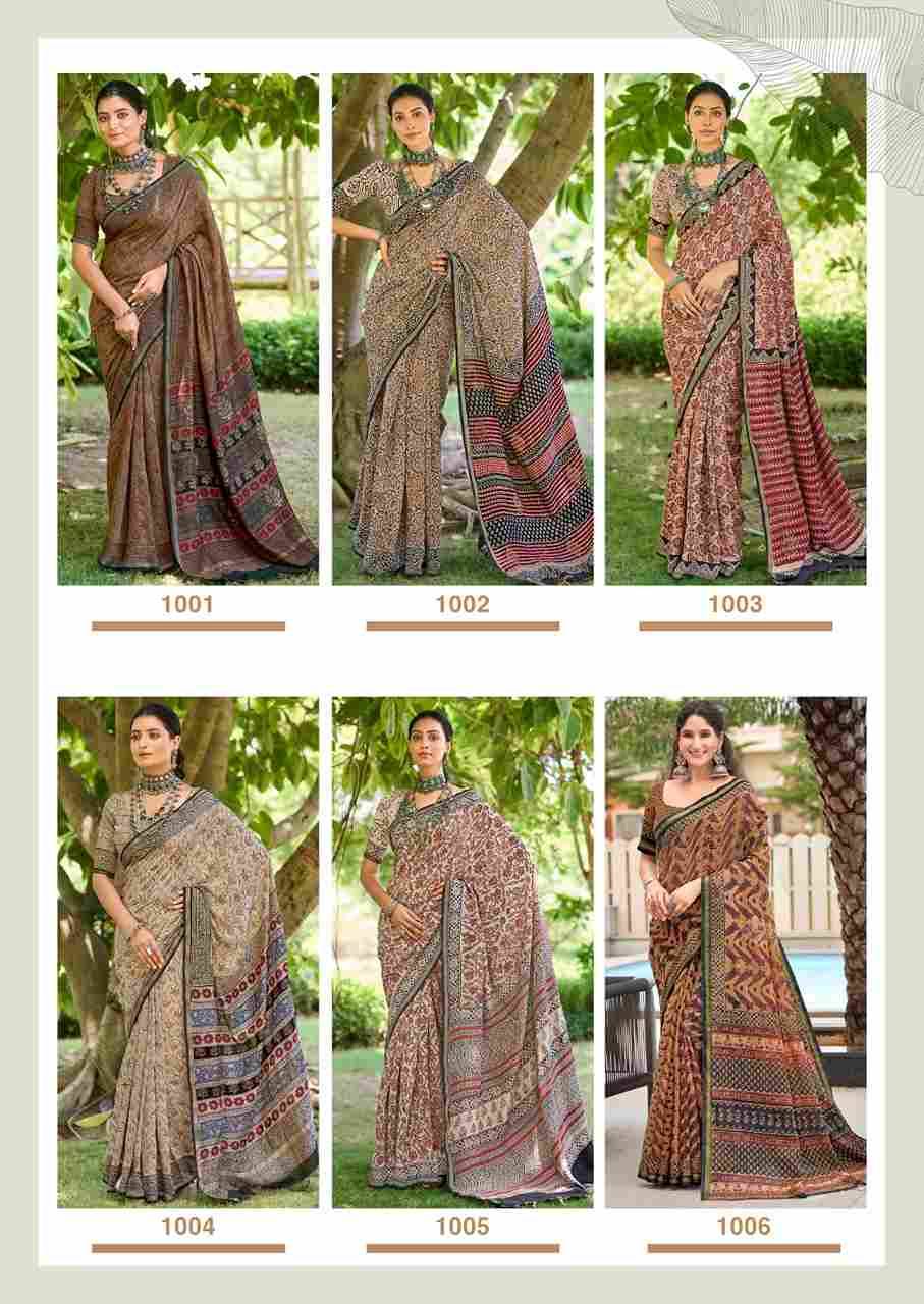 Kasak By Stavan 1001 To 1006 Series Indian Traditional Wear Collection Beautiful Stylish Fancy Colorful Party Wear & Occasional Wear Mal Mal Cotton Sarees At Wholesale Price