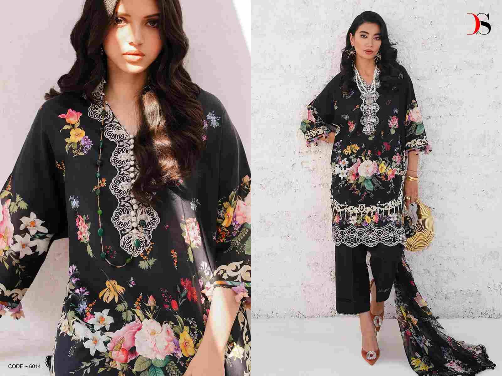 Deepsy Hit Design 6014 By Deepsy Suits Wholesale Designer Pakistani Suits Collection Beautiful Stylish Fancy Colorful Party Wear & Occasional Wear Pure Cotton Dresses At Wholesale Price