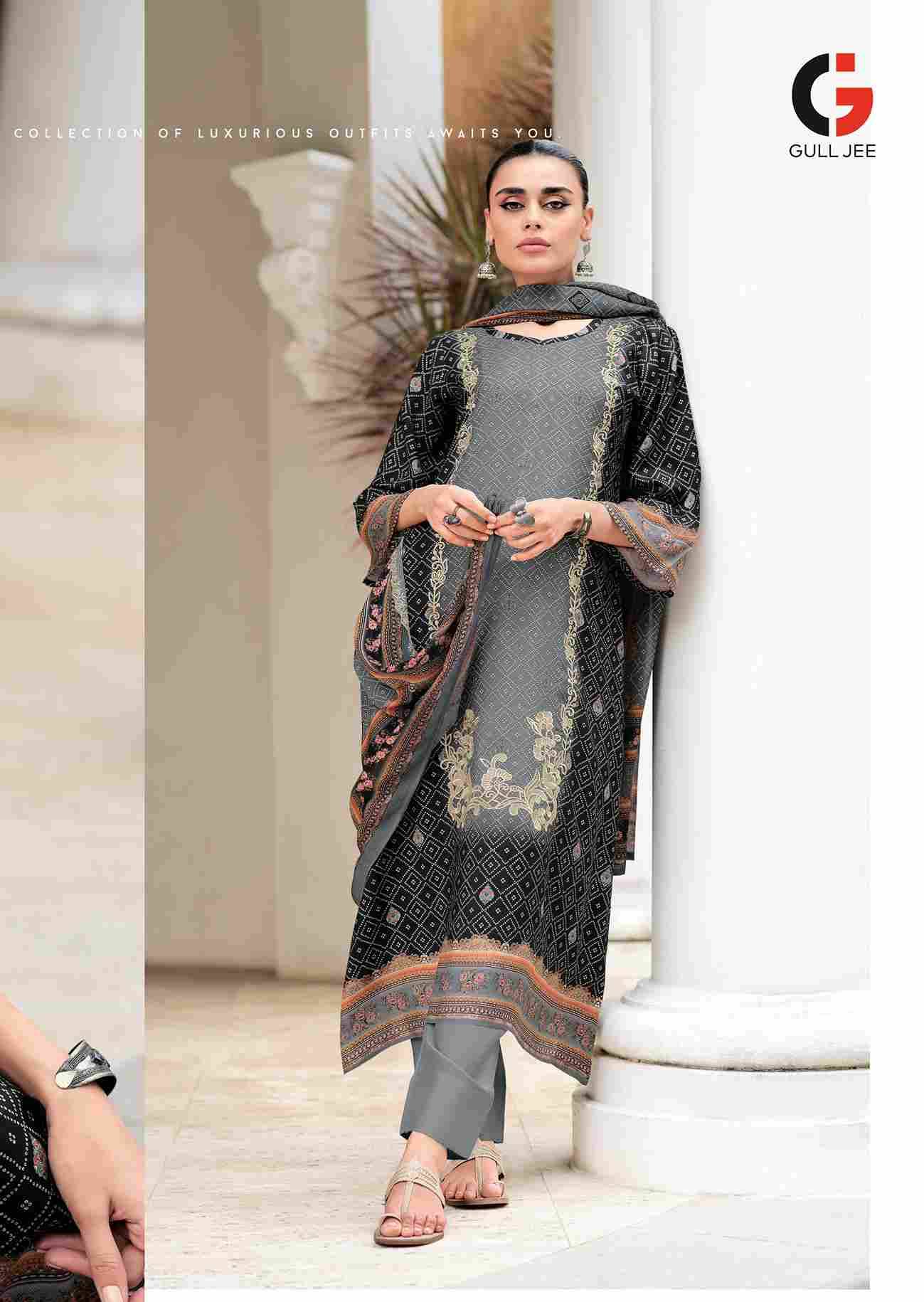 Israt By Gull Jee 10001 To 10006 Series Beautiful Festive Suits Colorful Stylish Fancy Casual Wear & Ethnic Wear Viscose Muslin Embroidered Dresses At Wholesale Price