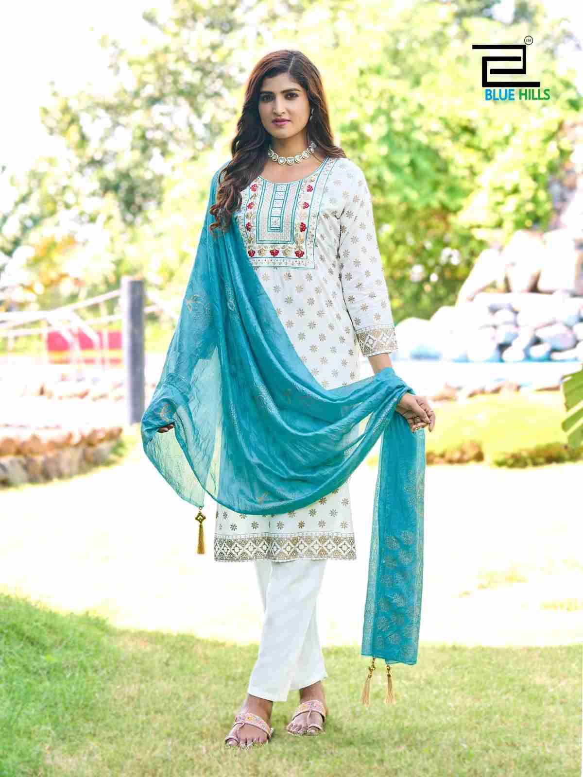 Royal Touch Vol-15 By Blue Hills 1501 To 1508 Series Designer Stylish Fancy Colorful Beautiful Party Wear & Ethnic Wear Collection Rayon Foil Dresses At Wholesale Price