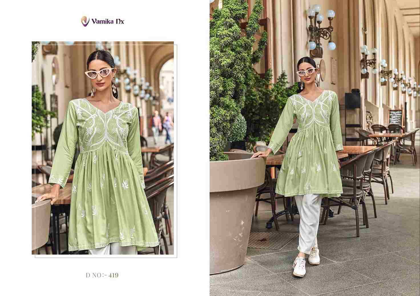 Ibadat Vol-2 By Vamika 417 To 422 Series Designer Stylish Fancy Colorful Beautiful Party Wear & Ethnic Wear Collection Heavy Rayon Print Tops At Wholesale Price