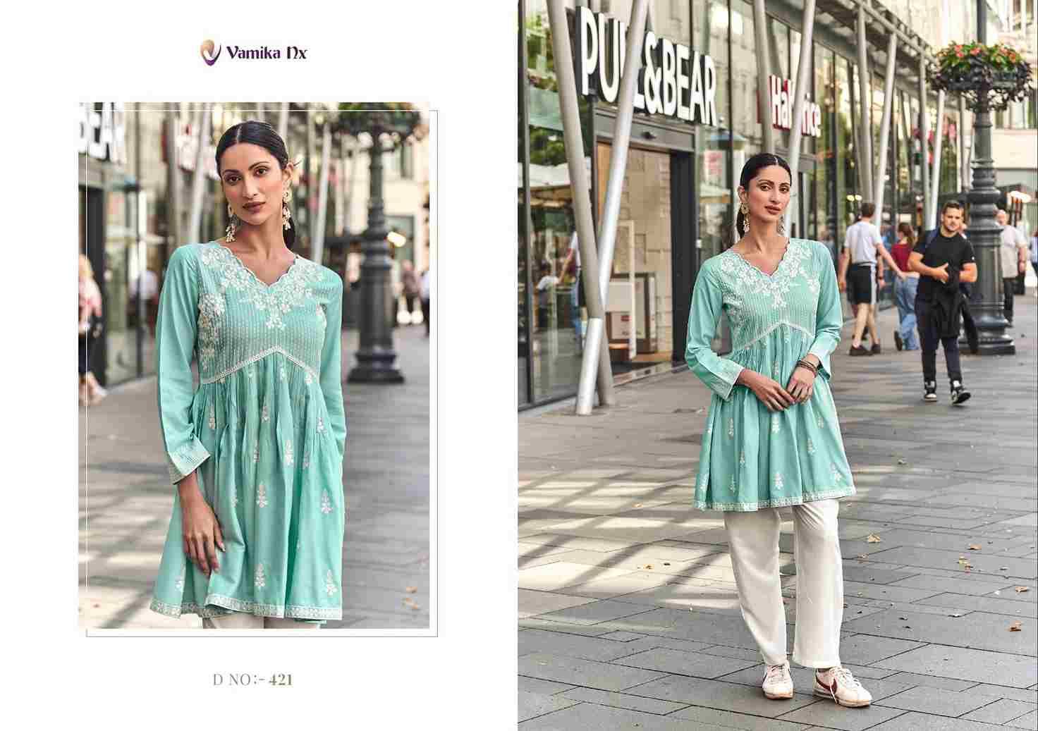 Ibadat Vol-2 By Vamika 417 To 422 Series Designer Stylish Fancy Colorful Beautiful Party Wear & Ethnic Wear Collection Heavy Rayon Print Tops At Wholesale Price