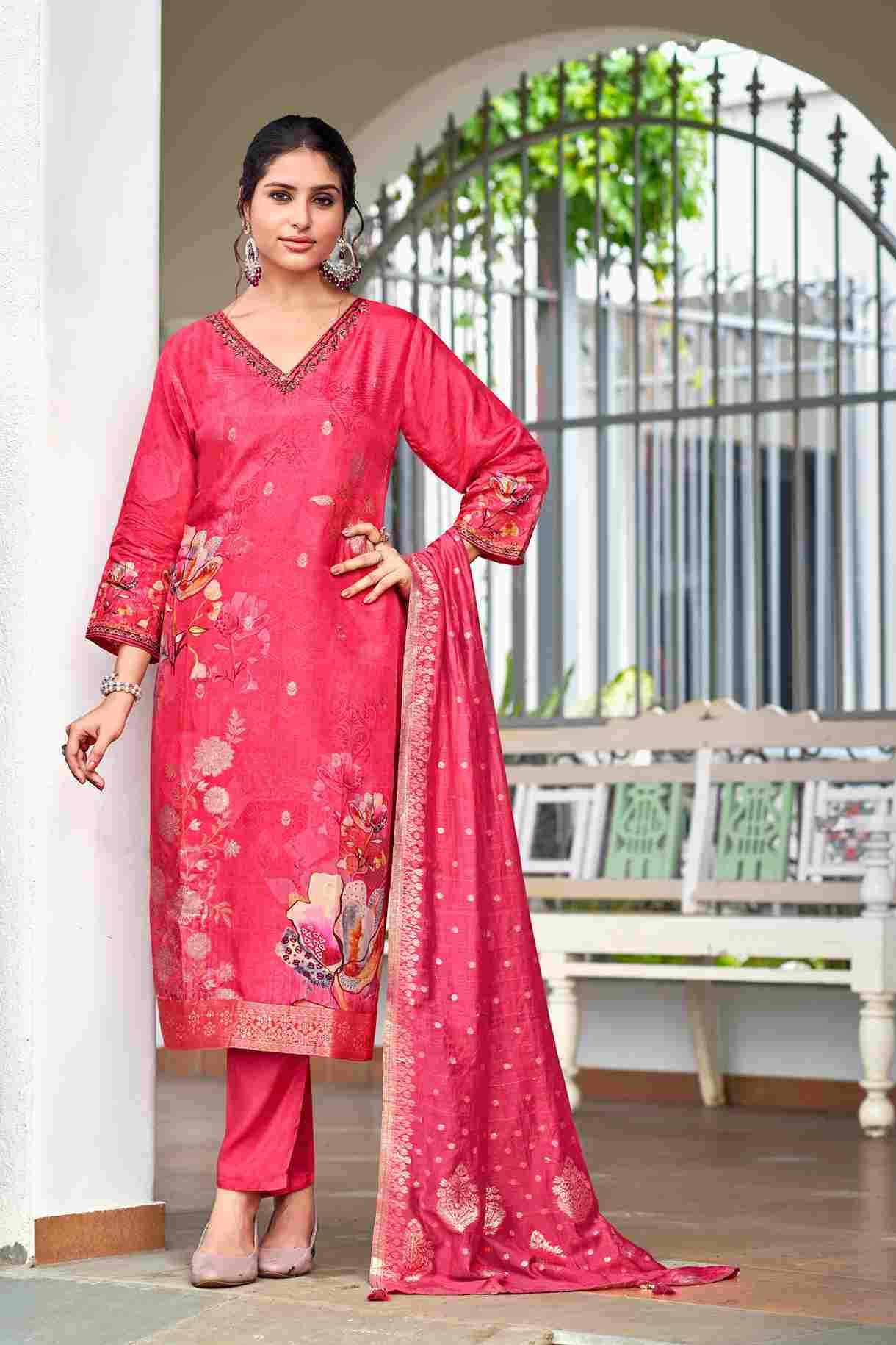 Mandira By Ossm 1001 To 1006 Series Beautiful Stylish Festive Suits Fancy Colorful Casual Wear & Ethnic Wear & Ready To Wear Pure Viscose Silk Dresses At Wholesale Price