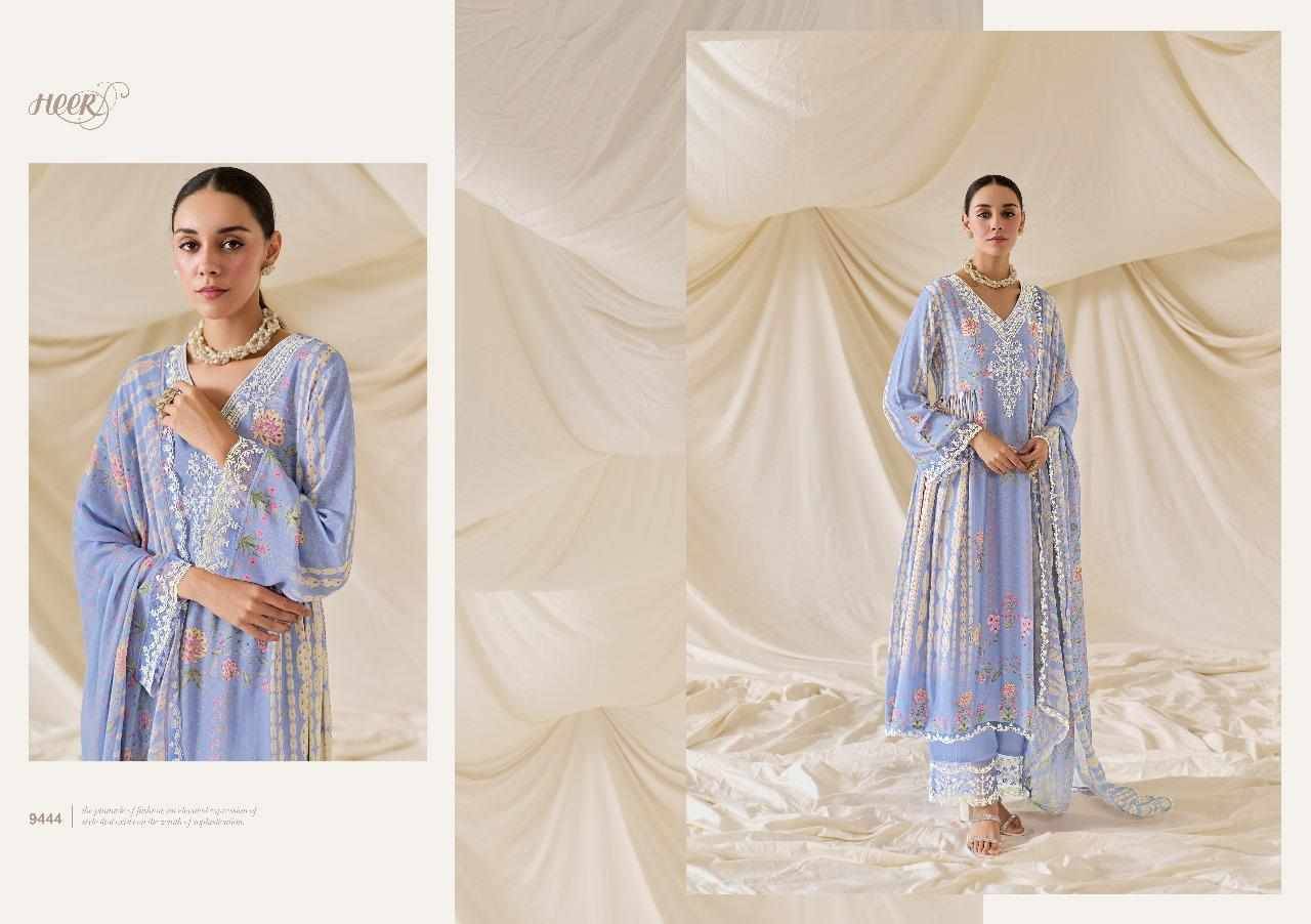 Mohabbat By Kimora Fashion 9441 To 9446 Series Designer Festive Suits Collection Beautiful Stylish Fancy Colorful Party Wear & Occasional Wear Pure Muslin Dresses At Wholesale Price