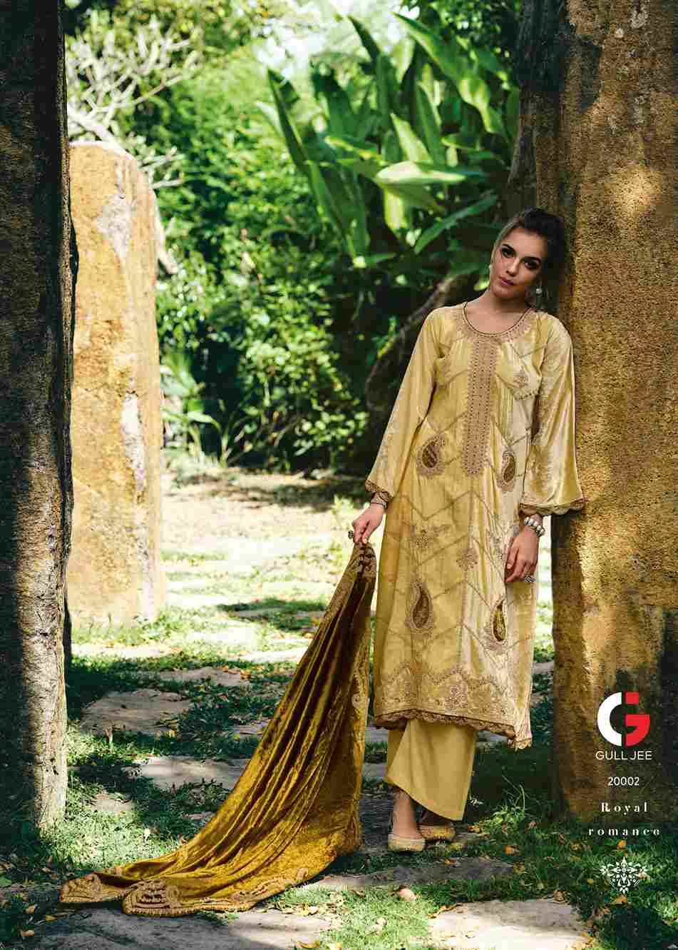 Gul Nasreen By Gull Jee 20001 To 20006 Series Beautiful Festive Suits Colorful Stylish Fancy Casual Wear & Ethnic Wear Viscose Velvet Embroidered Dresses At Wholesale Price