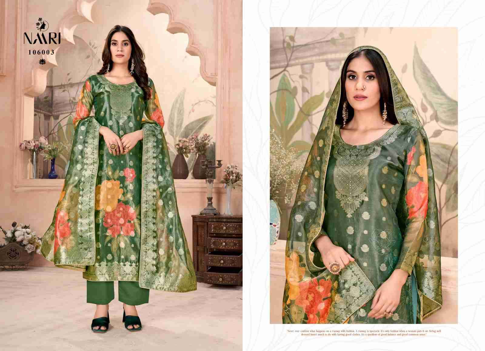 Ibaas By Naari 106001 To 106004 Series Beautiful Stylish Festive Suits Fancy Colorful Casual Wear & Ethnic Wear & Ready To Wear Pure Jacquard Dresses At Wholesale Price