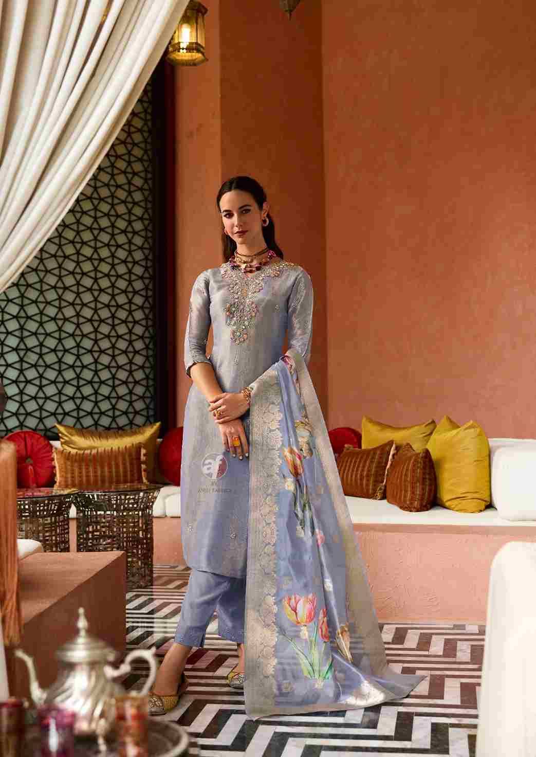 Sheesha Vol-3 By Anju Fabrics 3911 To 3916 Series Designer Festive Suits Beautiful Stylish Fancy Colorful Party Wear & Occasional Wear Pure Silk Dresses At Wholesale Price