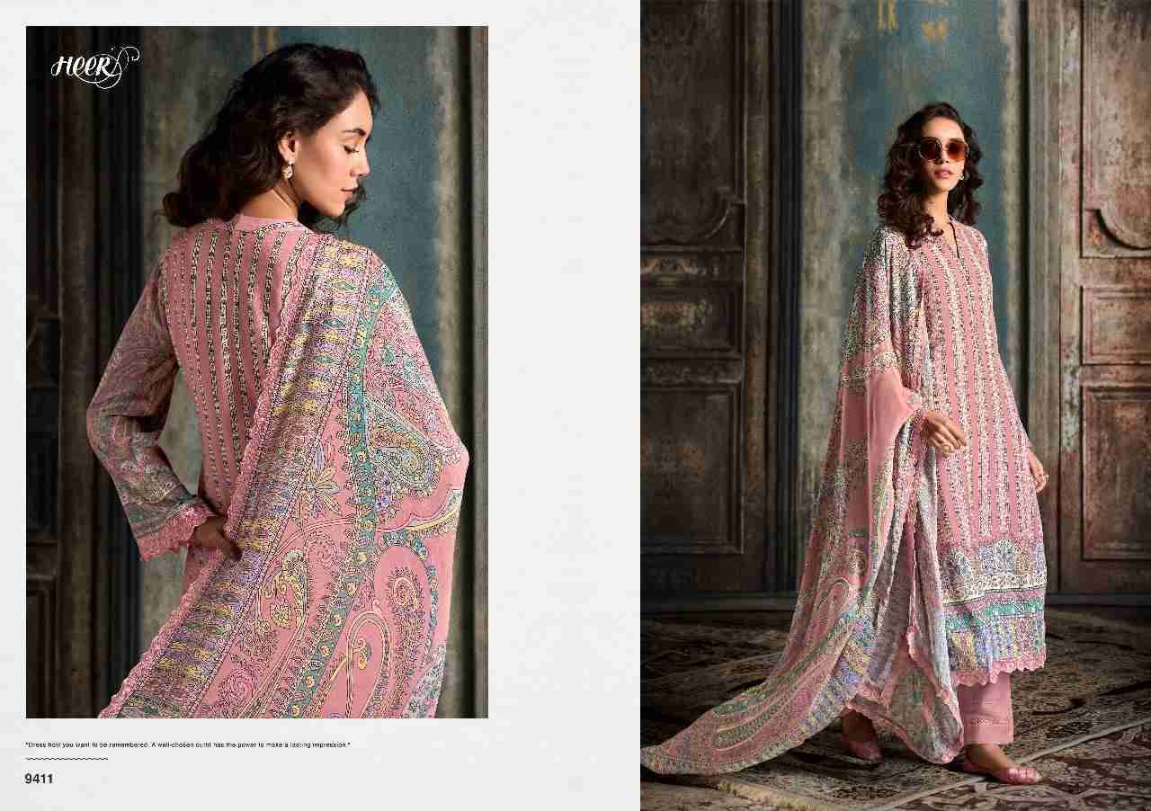 Darling By Kimora Fashion 9411 To 9416 Series Designer Festive Suits Collection Beautiful Stylish Fancy Colorful Party Wear & Occasional Wear Pure Muslin Dresses At Wholesale Price