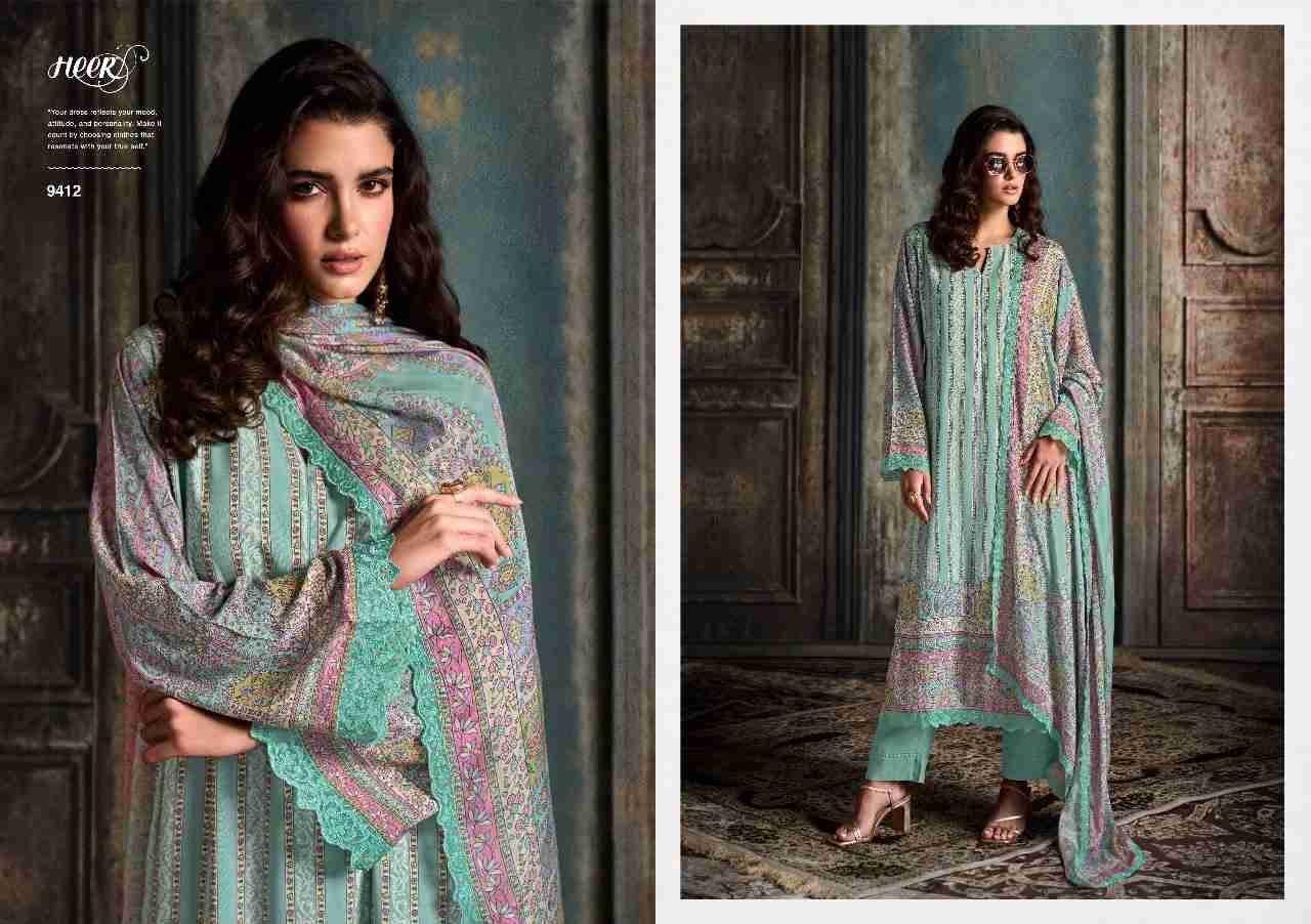 Darling By Kimora Fashion 9411 To 9416 Series Designer Festive Suits Collection Beautiful Stylish Fancy Colorful Party Wear & Occasional Wear Pure Muslin Dresses At Wholesale Price