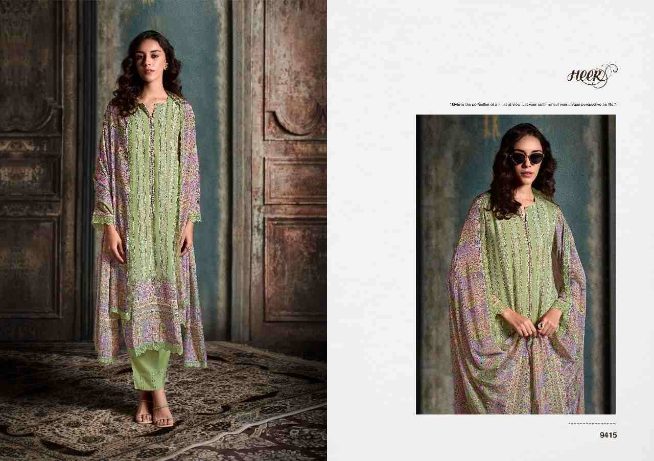 Darling By Kimora Fashion 9411 To 9416 Series Designer Festive Suits Collection Beautiful Stylish Fancy Colorful Party Wear & Occasional Wear Pure Muslin Dresses At Wholesale Price