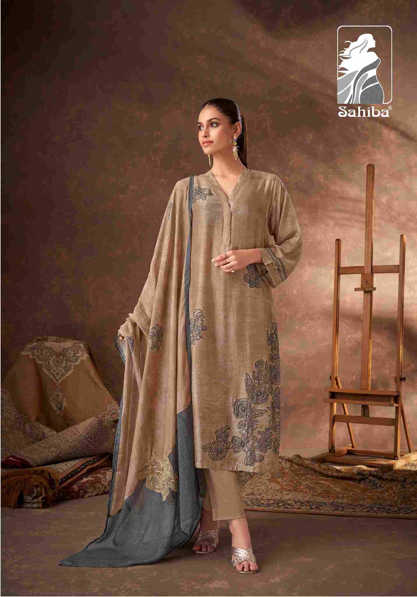 Veda By Sahiba Fabrics Beautiful Festive Suits Stylish Fancy Colorful Casual Wear & Ethnic Wear Muslin Silk Dresses At Wholesale Price