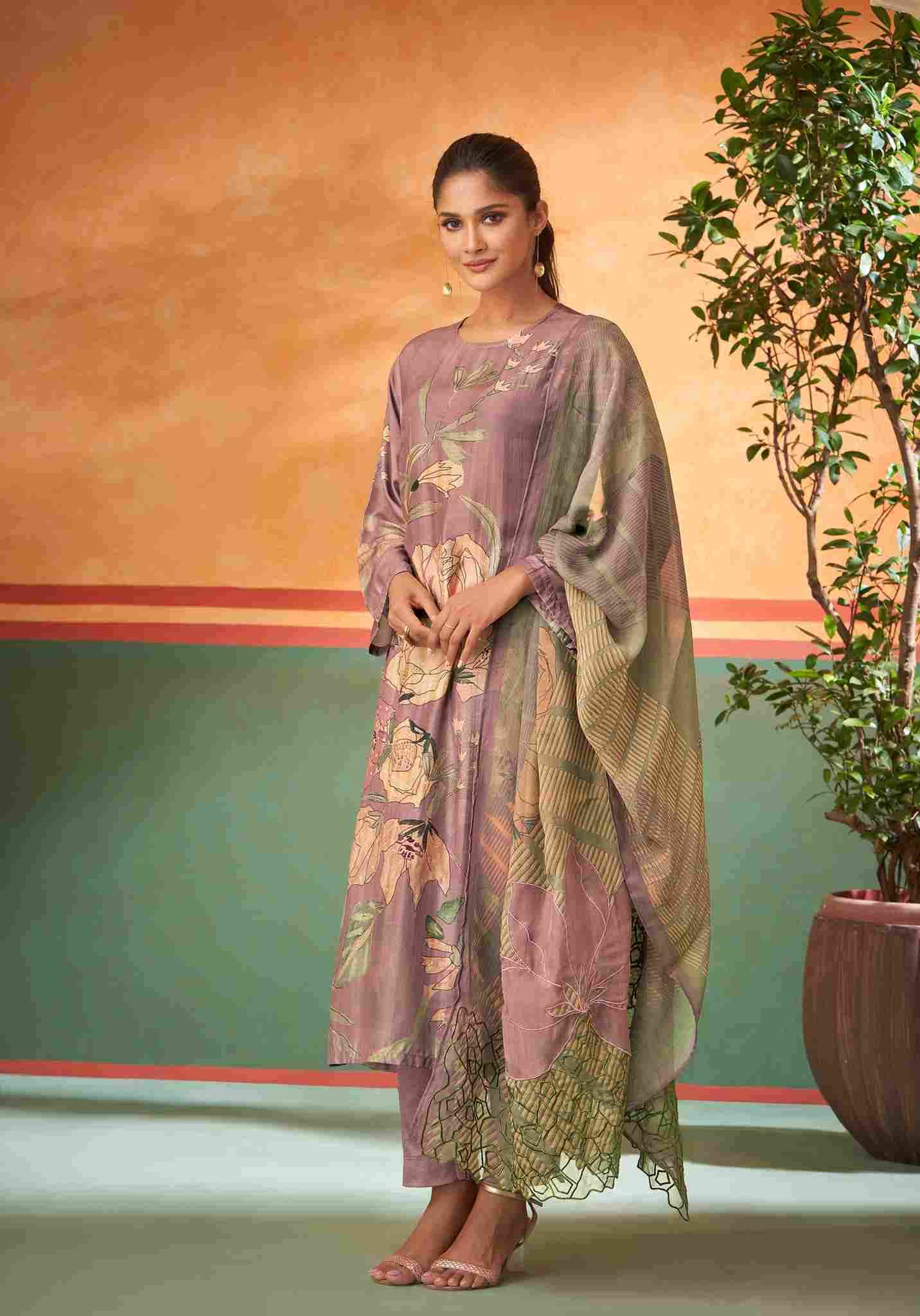 Dua By Sahiba Fabrics Beautiful Festive Suits Stylish Fancy Colorful Casual Wear & Ethnic Wear Muslin Silk Dresses At Wholesale Price