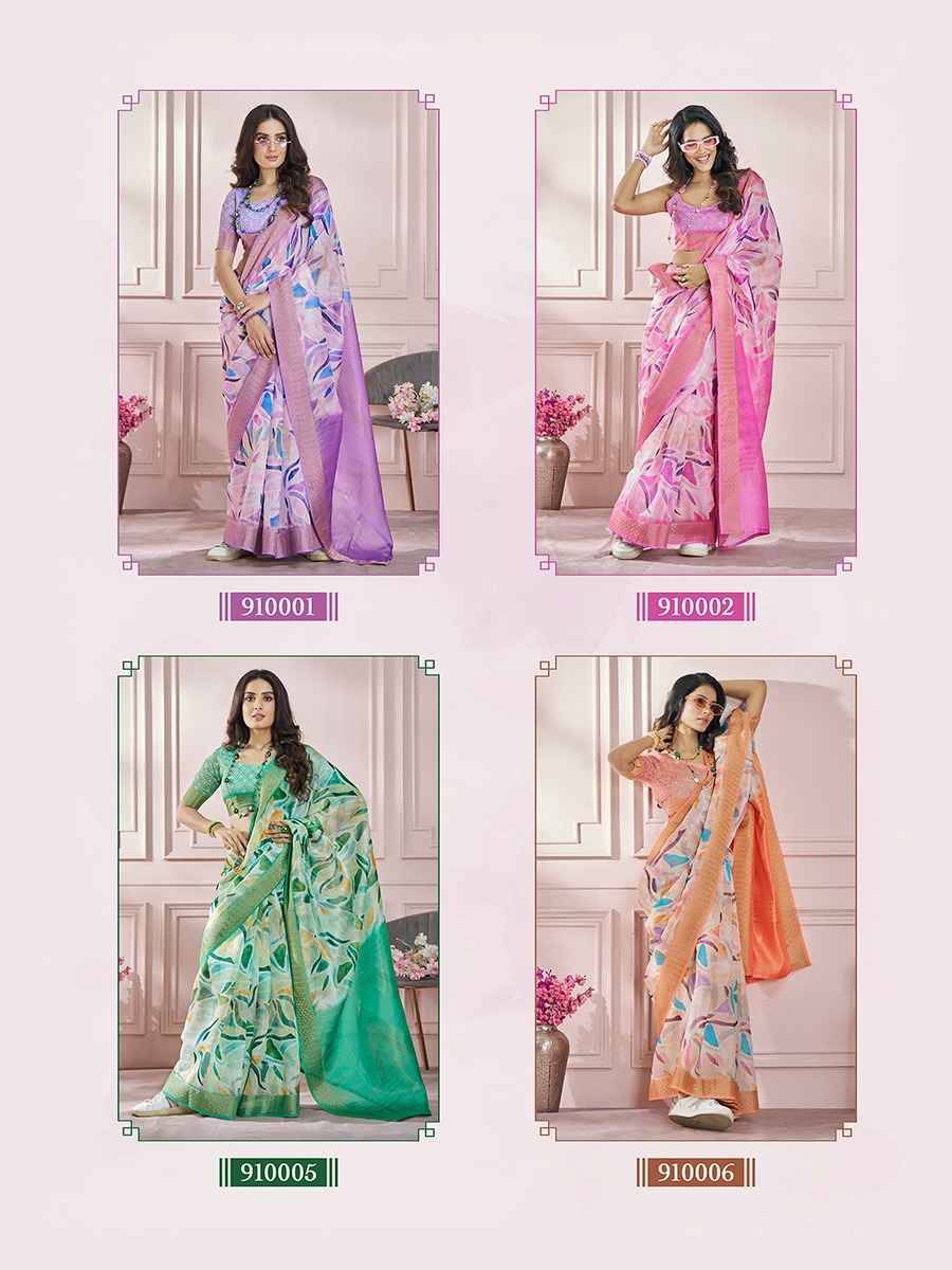 Bliss Style By Rajpath 910001 To 910006 Series Indian Traditional Wear Collection Beautiful Stylish Fancy Colorful Party Wear & Occasional Wear Modal Silk Sarees At Wholesale Price