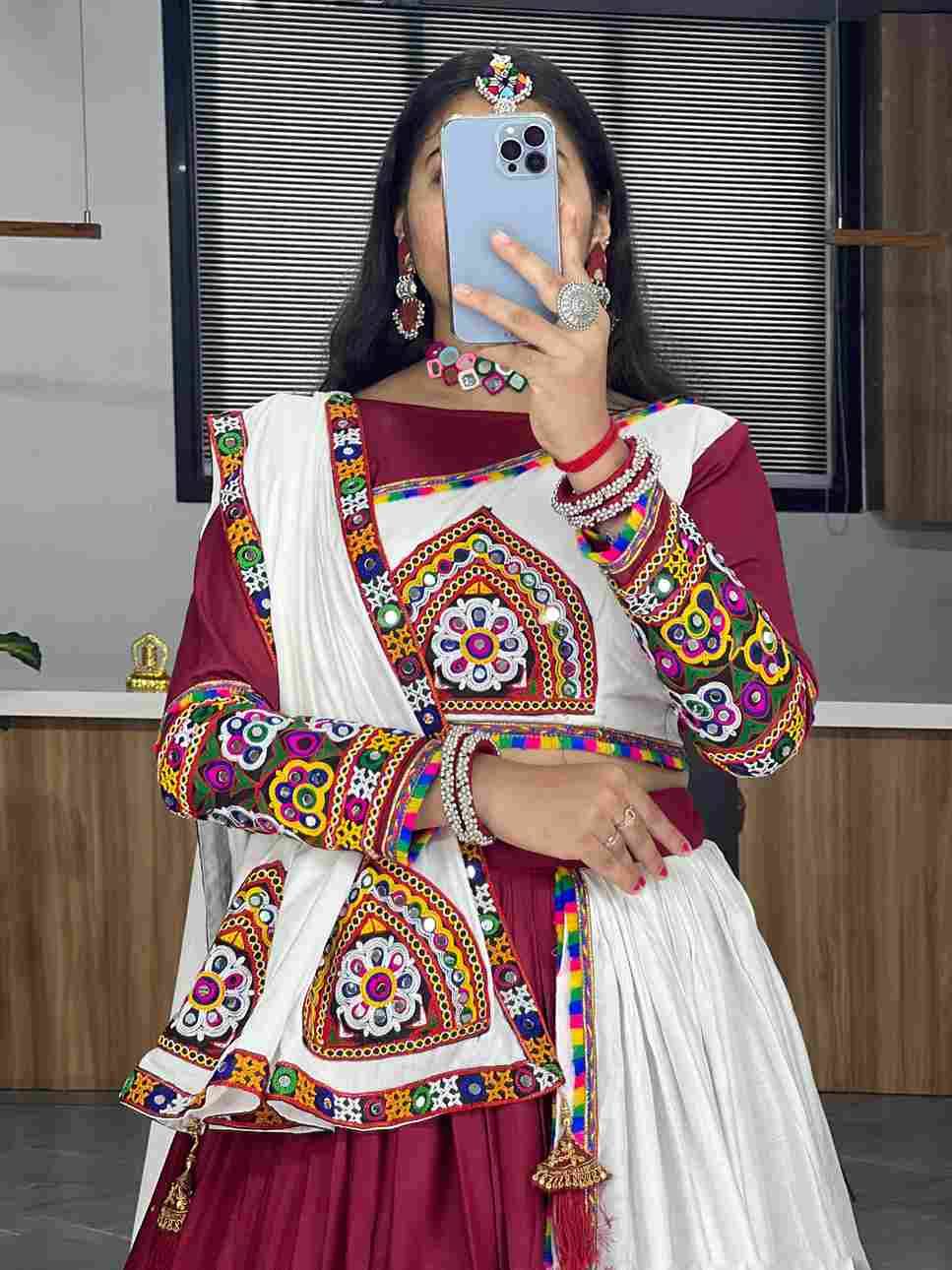Grtn 8112 By Fashid Wholesale Designer Beautiful Navratri Collection Occasional Wear & Party Wear Pure Rayon Cotton Lehengas At Wholesale Price