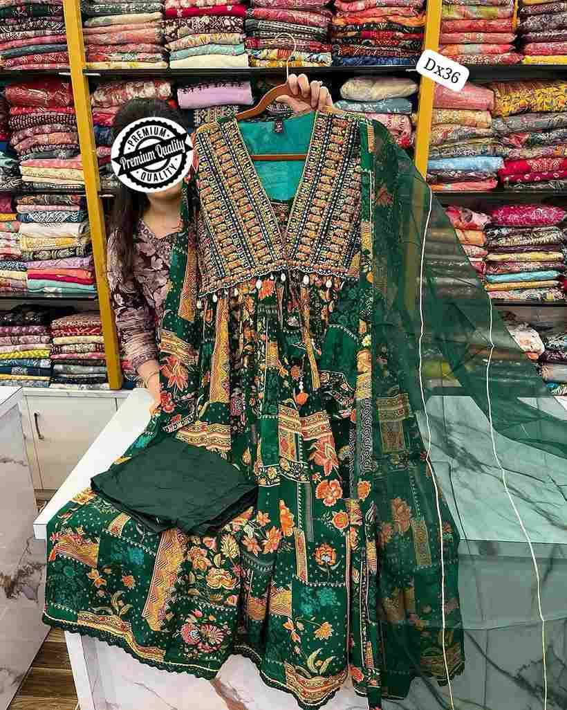 Dx-36 By Fashid Wholesale 01 To 02 Series Beautiful Suits Colorful Stylish Fancy Casual Wear & Ethnic Wear Faux Georgette Dresses At Wholesale Price