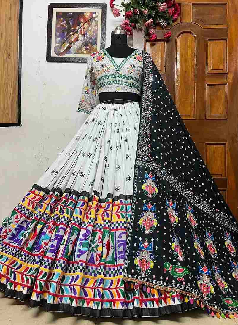 Alc-061 By Fashid Wholesale Designer Beautiful Navratri Collection Occasional Wear & Party Wear Heavy Muslin Cotton Lehengas At Wholesale Price