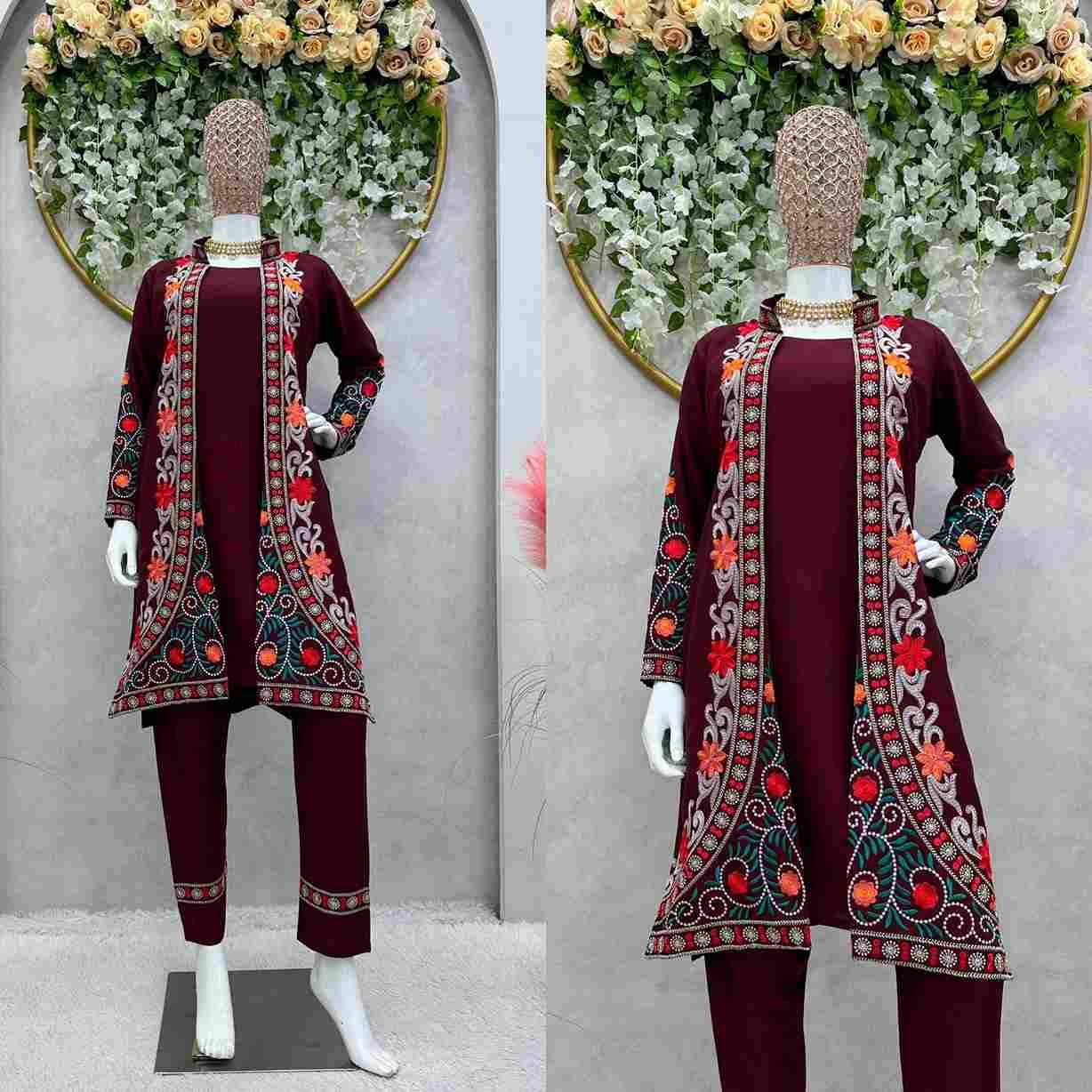 K-1441 By Fashid Wholesale Beautiful Festive Suits Colorful Stylish Fancy Casual Wear & Ethnic Wear Rayon Dresses At Wholesale Price