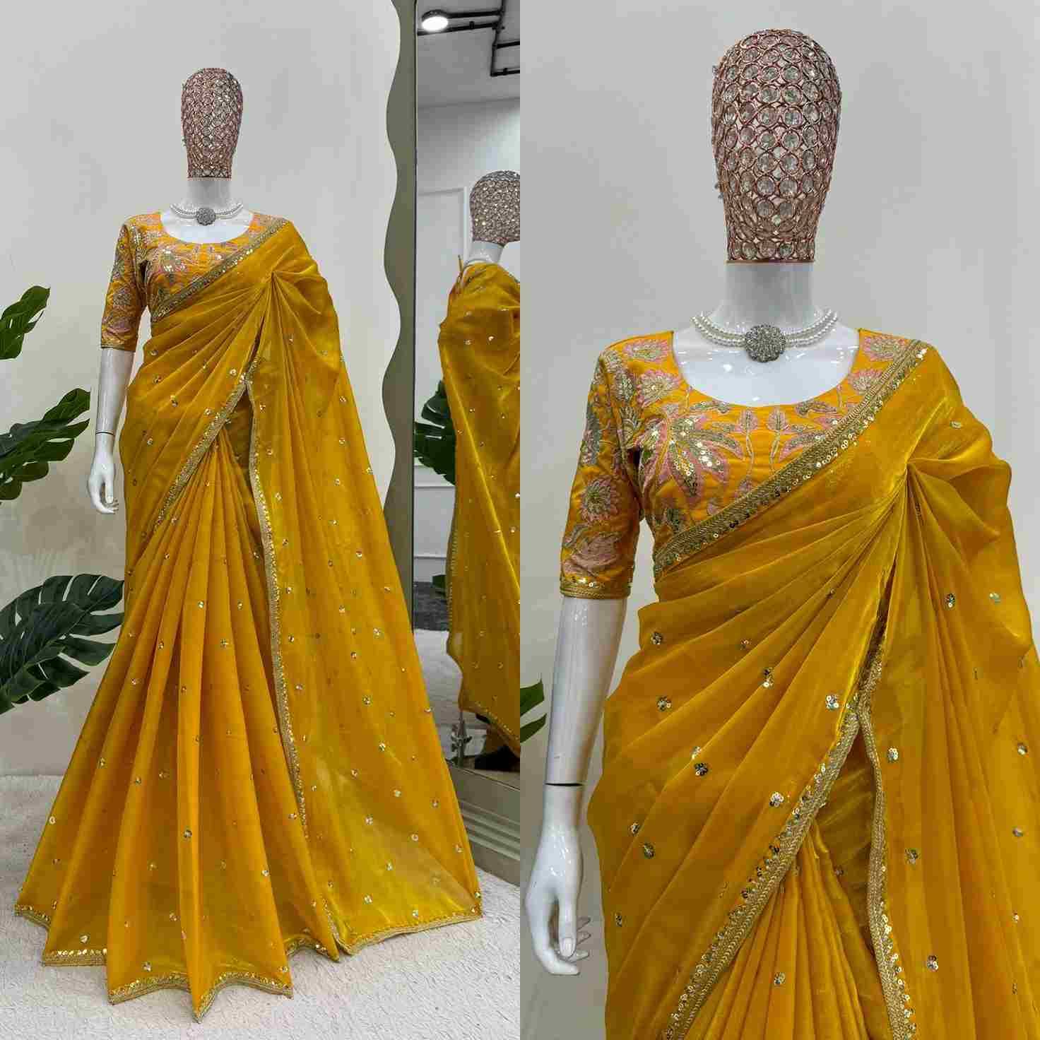 K-495 By Fashid Wholesale 01 To 03 Series Indian Traditional Wear Collection Beautiful Stylish Fancy Colorful Party Wear & Occasional Wear Jimmy Choo Designer Sarees At Wholesale Price