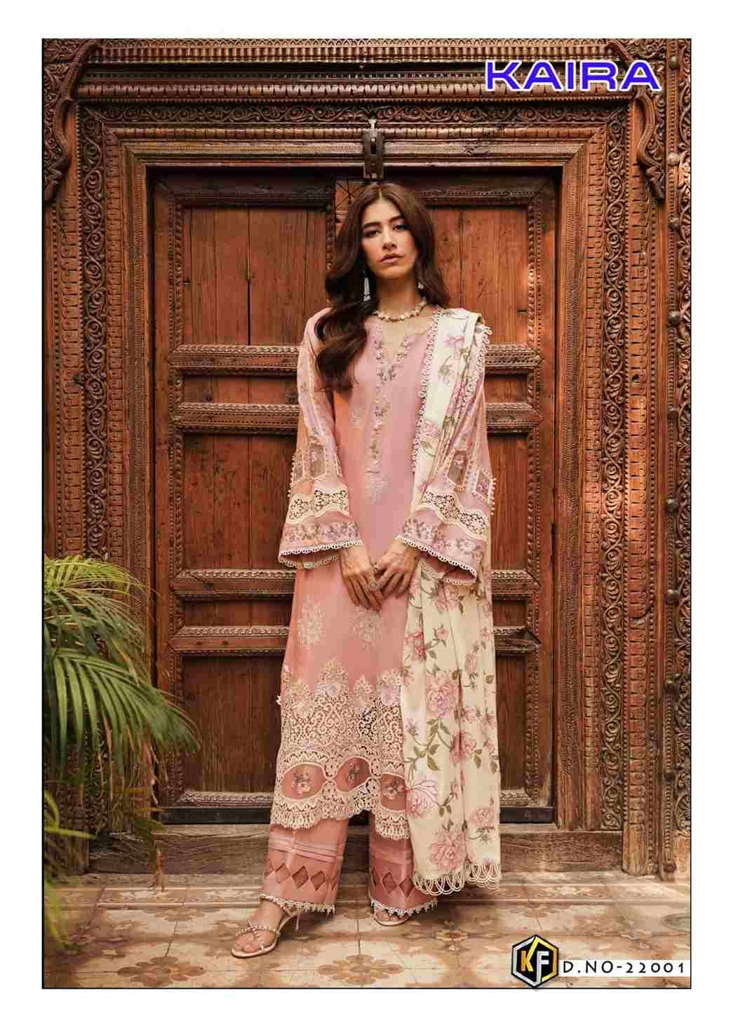 Kaira Vol-22 By Keval Fab 22001 To 22006 Series Beautiful Festive Suits Colorful Stylish Fancy Casual Wear & Ethnic Wear Pure Lawn Cotton Print Dresses At Wholesale Price