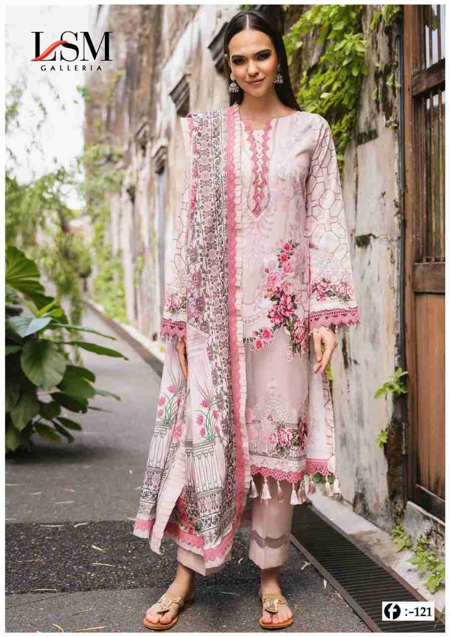 Firdous Queen Vol-12 By Lsm Galleria 121 To 126 Series Beautiful Stylish Festive Suits Fancy Colorful Casual Wear & Ethnic Wear & Ready To Wear Pure Lawn Print Dresses At Wholesale Price