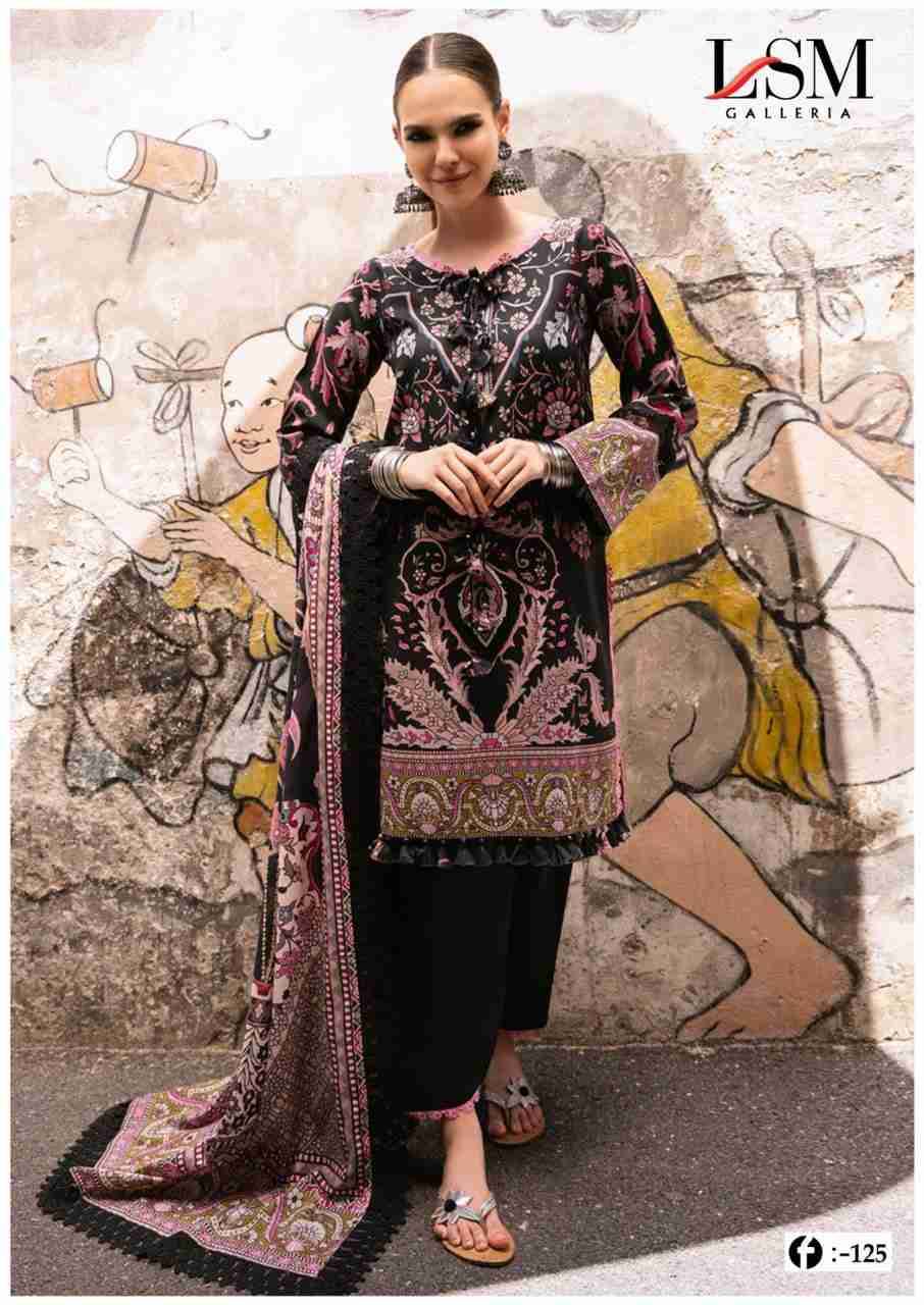 Firdous Queen Vol-12 By Lsm Galleria 121 To 126 Series Beautiful Stylish Festive Suits Fancy Colorful Casual Wear & Ethnic Wear & Ready To Wear Pure Lawn Print Dresses At Wholesale Price