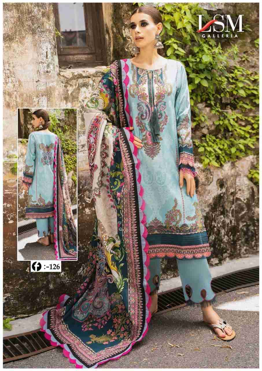 Firdous Queen Vol-12 By Lsm Galleria 121 To 126 Series Beautiful Stylish Festive Suits Fancy Colorful Casual Wear & Ethnic Wear & Ready To Wear Pure Lawn Print Dresses At Wholesale Price