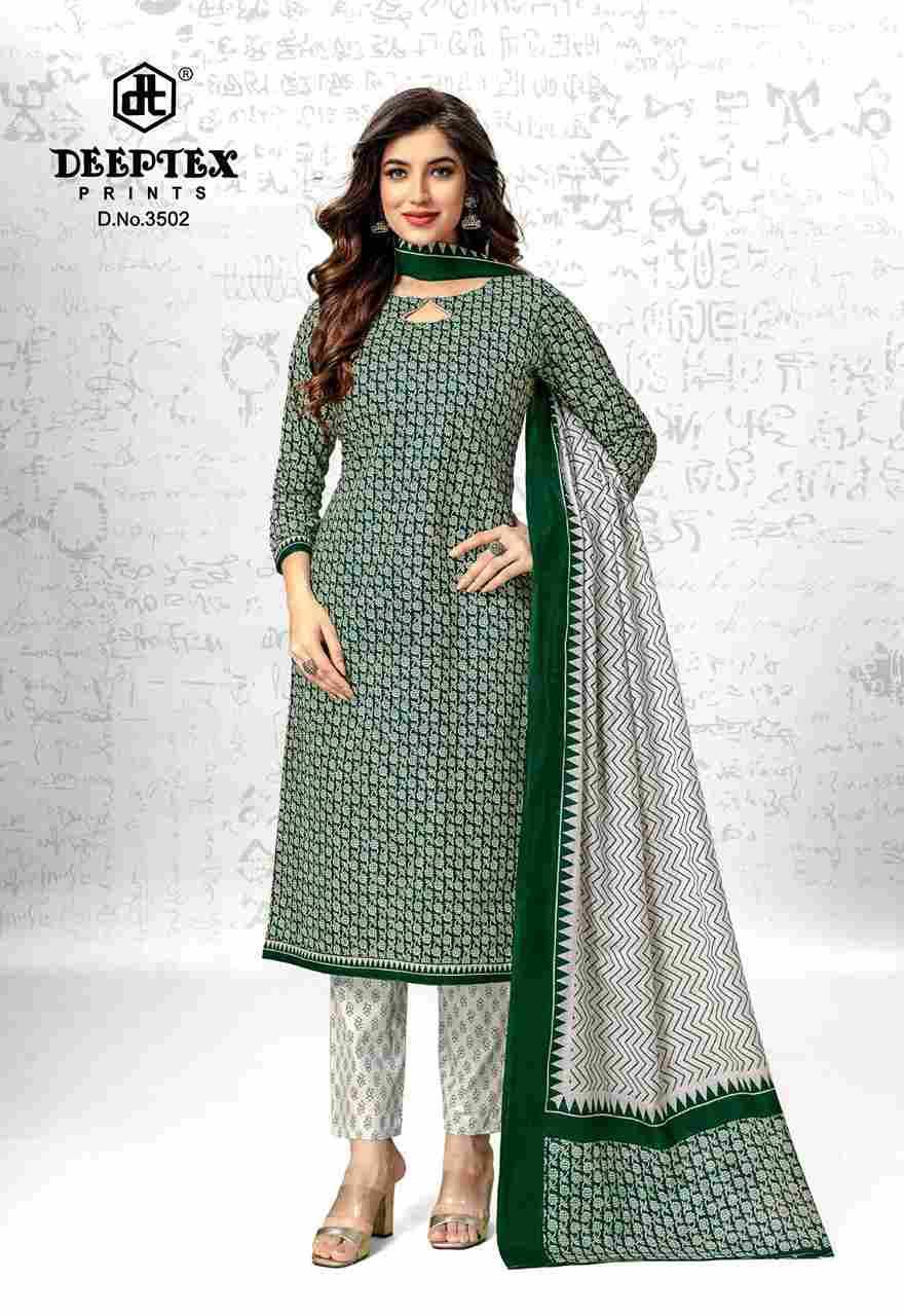 Chief Guest Vol-35 By Deeptex Prints 3501 To 3515 Series Beautiful Suits Colorful Stylish Fancy Casual Wear & Ethnic Wear Cotton Print Dresses At Wholesale Price