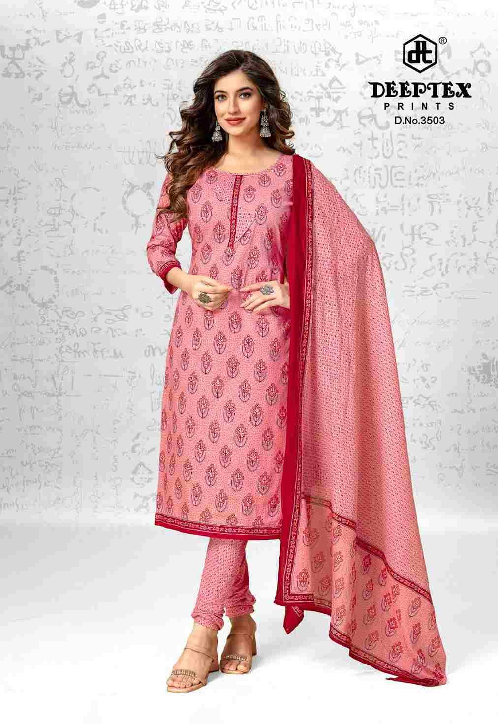 Chief Guest Vol-35 By Deeptex Prints 3501 To 3515 Series Beautiful Suits Colorful Stylish Fancy Casual Wear & Ethnic Wear Cotton Print Dresses At Wholesale Price