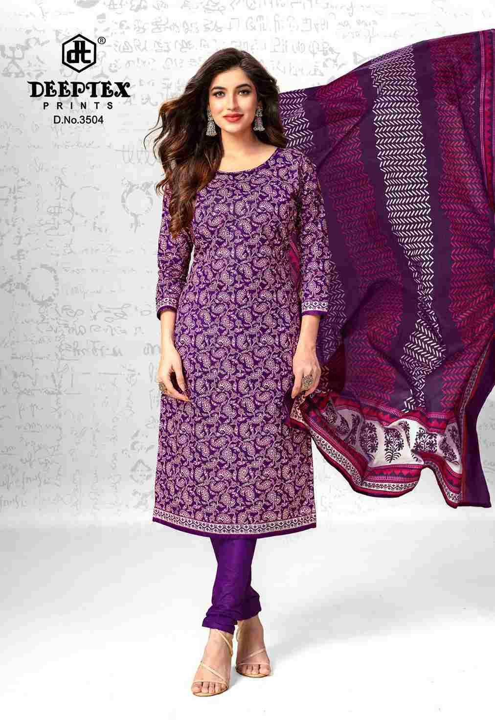 Chief Guest Vol-35 By Deeptex Prints 3501 To 3515 Series Beautiful Suits Colorful Stylish Fancy Casual Wear & Ethnic Wear Cotton Print Dresses At Wholesale Price