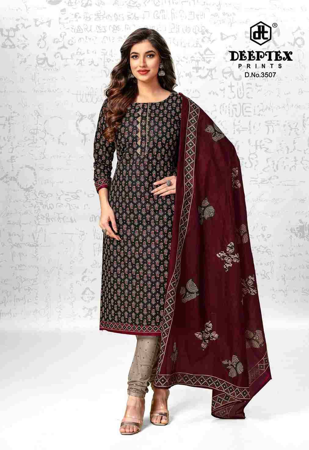 Chief Guest Vol-35 By Deeptex Prints 3501 To 3515 Series Beautiful Suits Colorful Stylish Fancy Casual Wear & Ethnic Wear Cotton Print Dresses At Wholesale Price