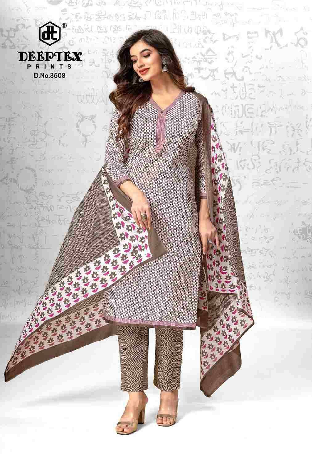 Chief Guest Vol-35 By Deeptex Prints 3501 To 3515 Series Beautiful Suits Colorful Stylish Fancy Casual Wear & Ethnic Wear Cotton Print Dresses At Wholesale Price