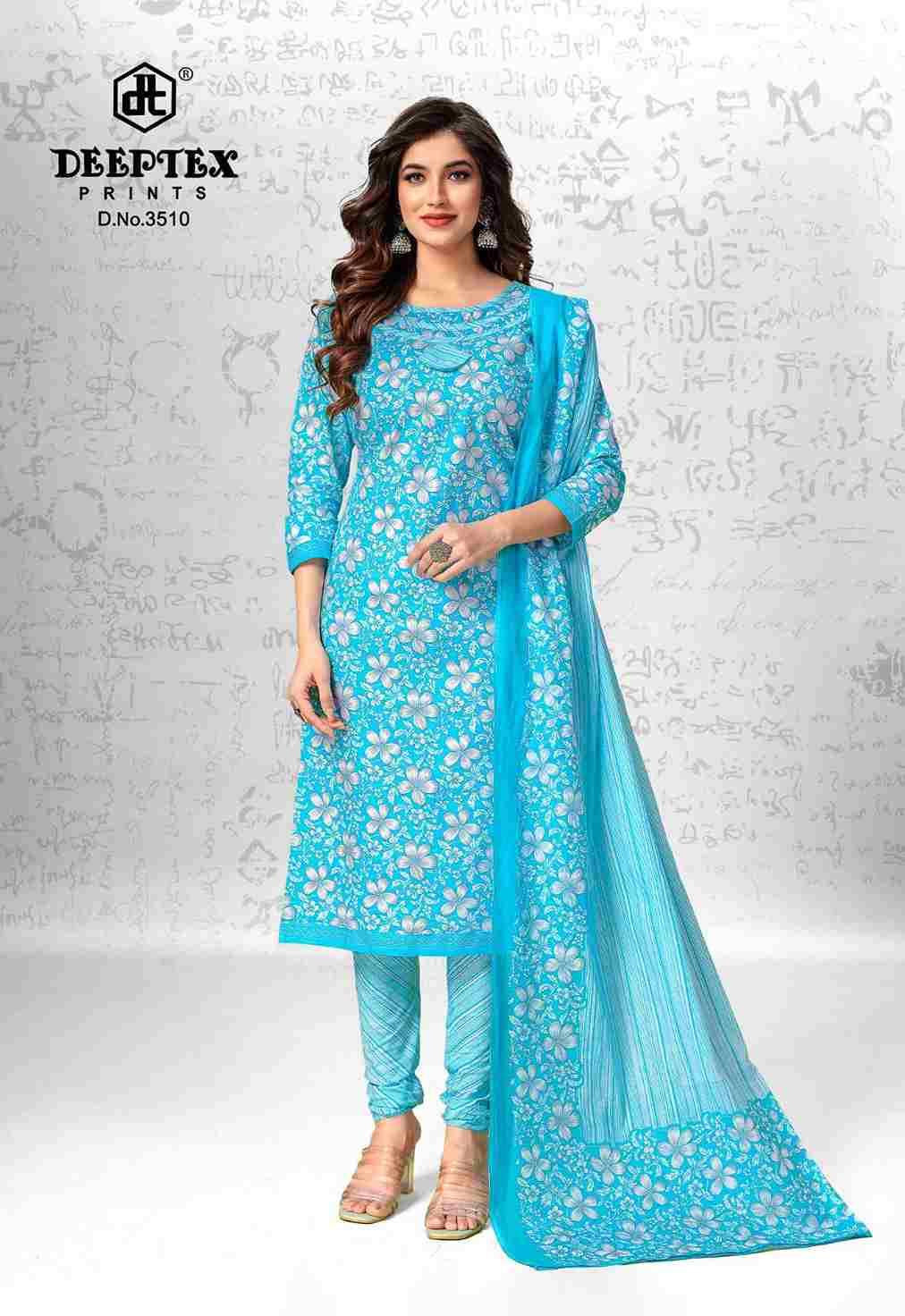 Chief Guest Vol-35 By Deeptex Prints 3501 To 3515 Series Beautiful Suits Colorful Stylish Fancy Casual Wear & Ethnic Wear Cotton Print Dresses At Wholesale Price